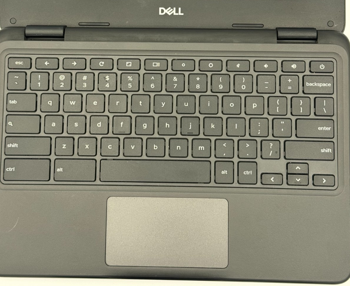 Dell Chromebook 3100 11.6” Intel(R) Celeron(R) N4000 CPU @1.10GHz 4GB 32GB eMMC