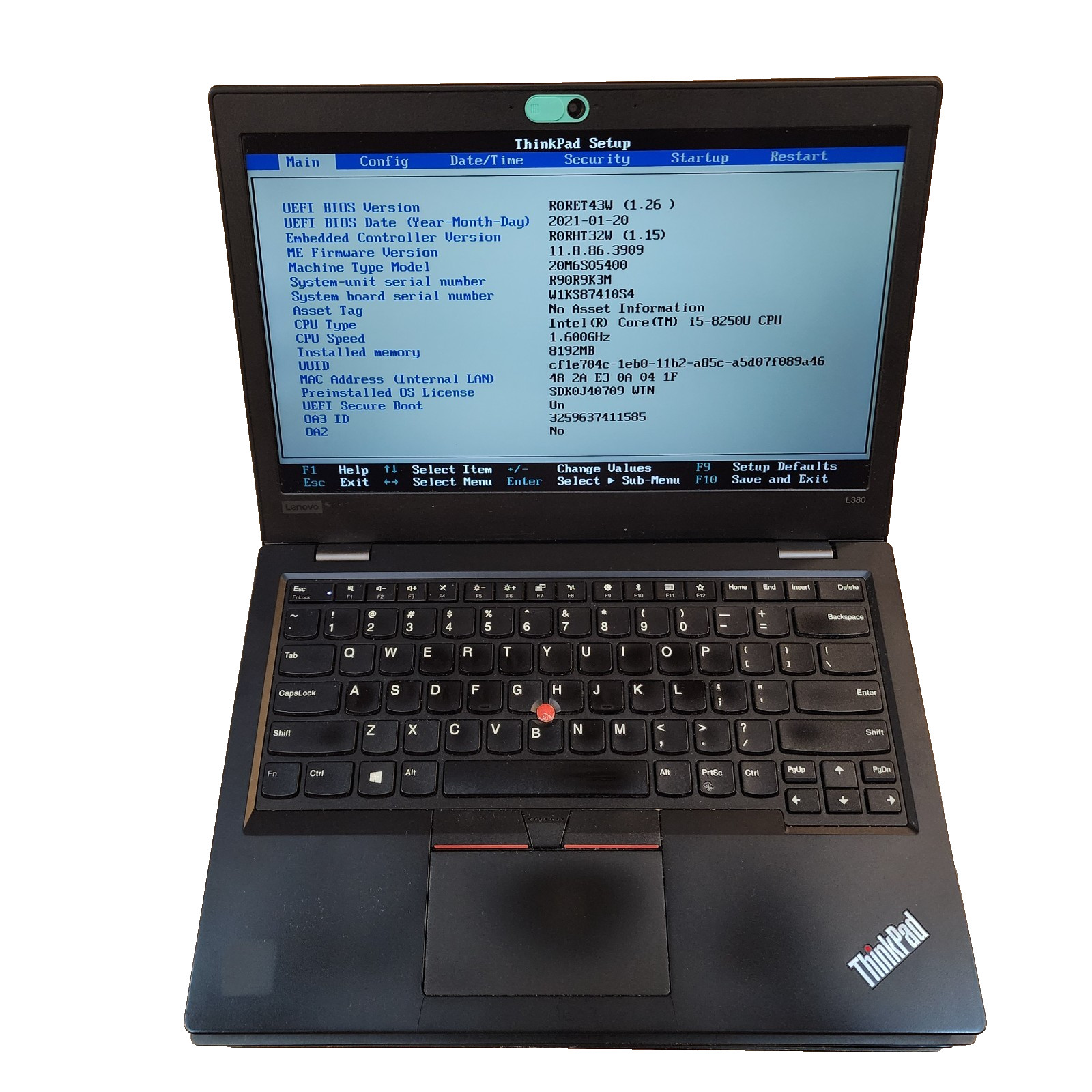 4x Lot FHD Touch Lenovo Thinkpad L380 13″ Quad-Core i5-8250U 8GB RAM Laptops