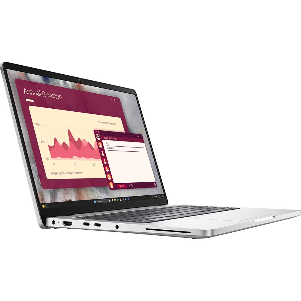Dell 14″ Pro Ultra 5 Laptop in Platinum Silver- 3FKN9