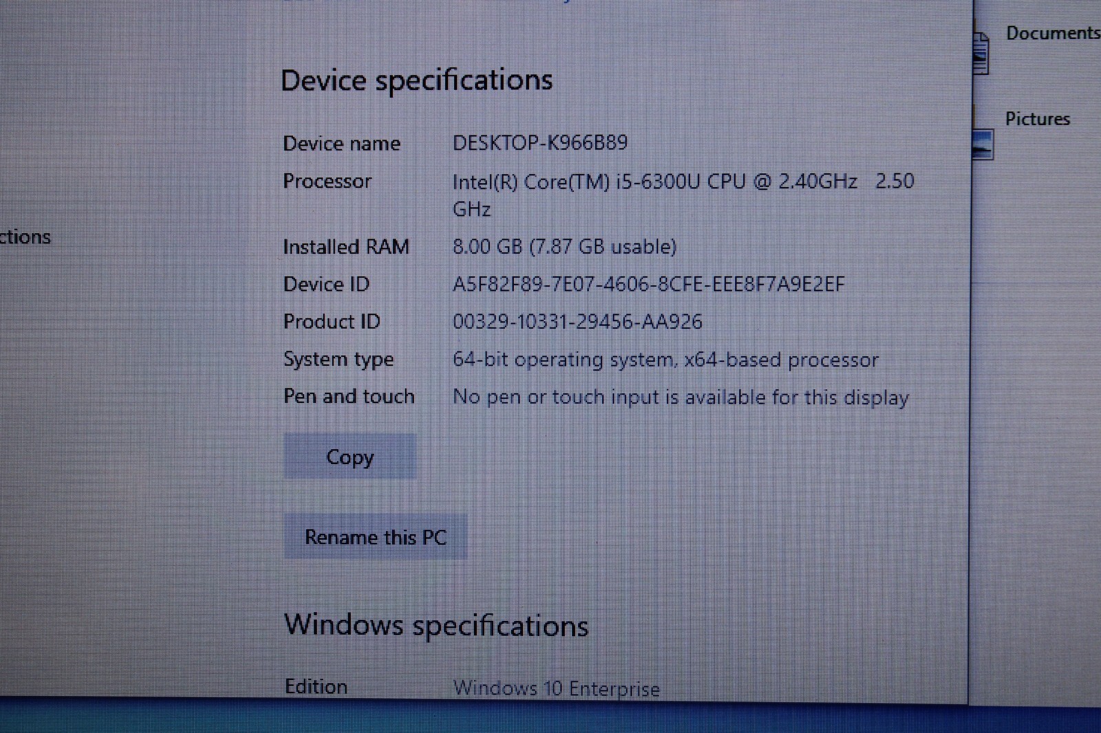 NICE! Dell Latitude Rugged 5414 Core i5-6300U 2.40GHz 8GB RAM 500GB Win 10