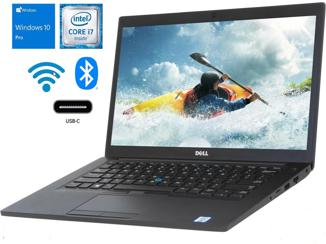 Dell Latitude 7490 14″ Quad i7-8650U 256G 512GB 1TB 2TB SSD 8G 16G 32GB Win10/11