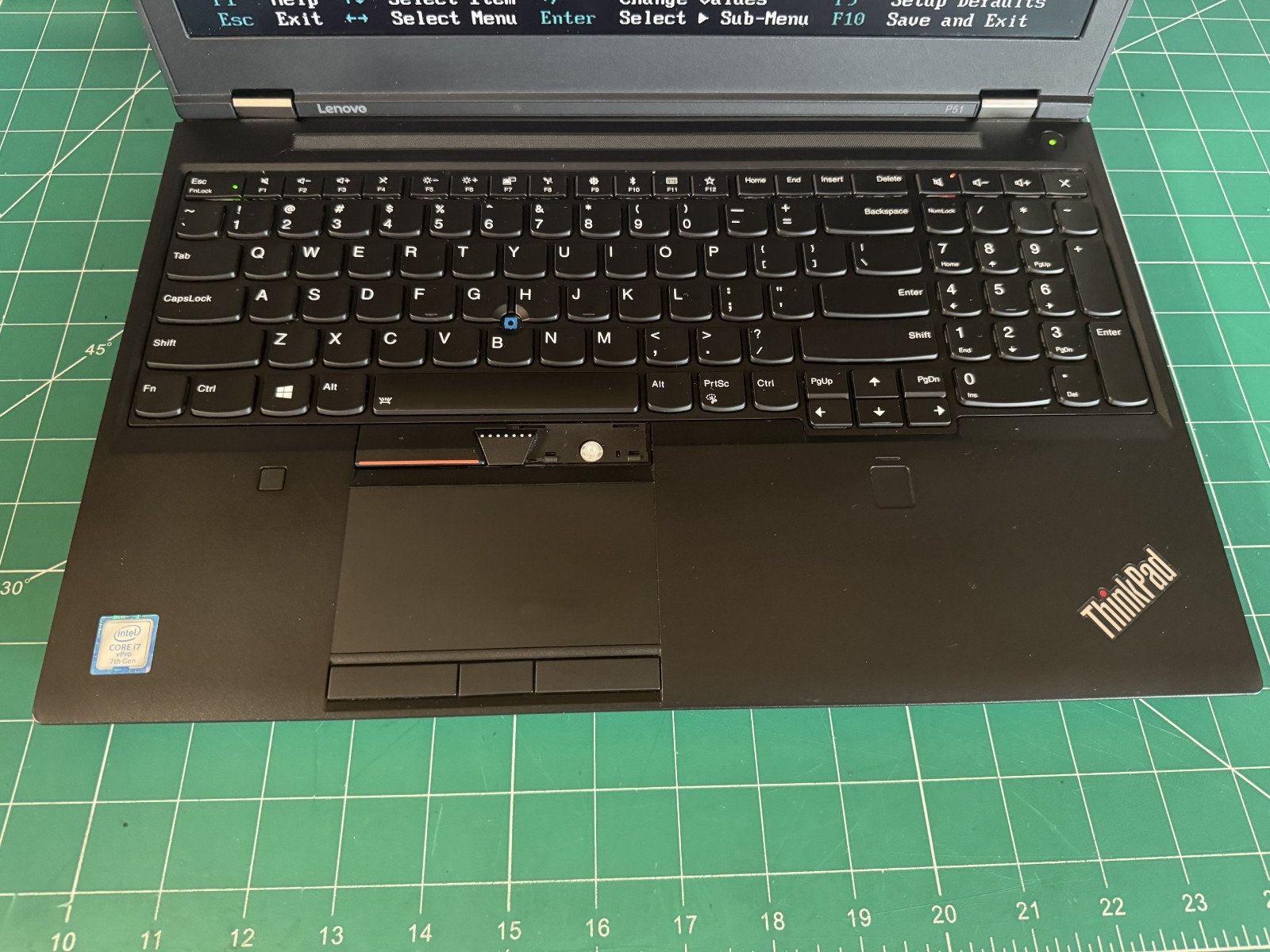 Lenovo P51 15″ i7 7820HQ 2.9GHZ 8GB RAM (NO SSD,CADDY,AC ADAPTER,OS)