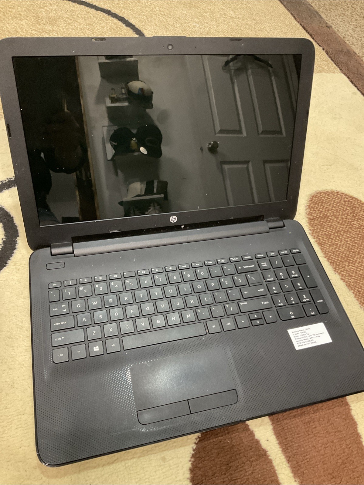 Hp Laptop Model 15-af112nr Serial:CND6428G0Y