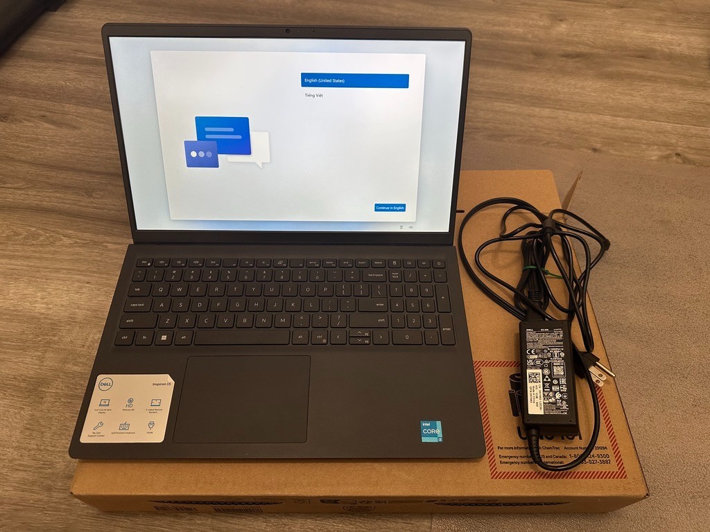 Dell Inspiron 15 Laptop Intel i3-1215U 8GB RAM 256GB SSD 15.6″ FHD Good