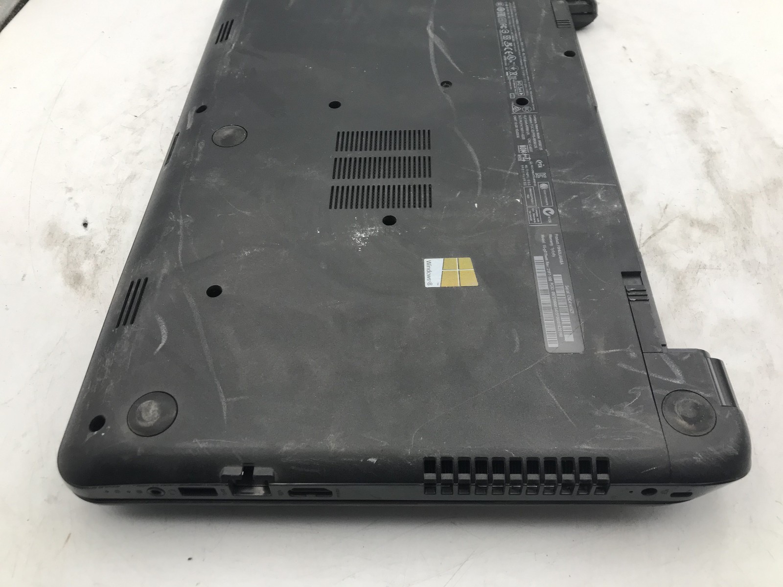 HP 15 G019WM – FOR PARTS/REPAIR – AMD E1-2100 – NO RAM – NO OS – READ DESC – BB!