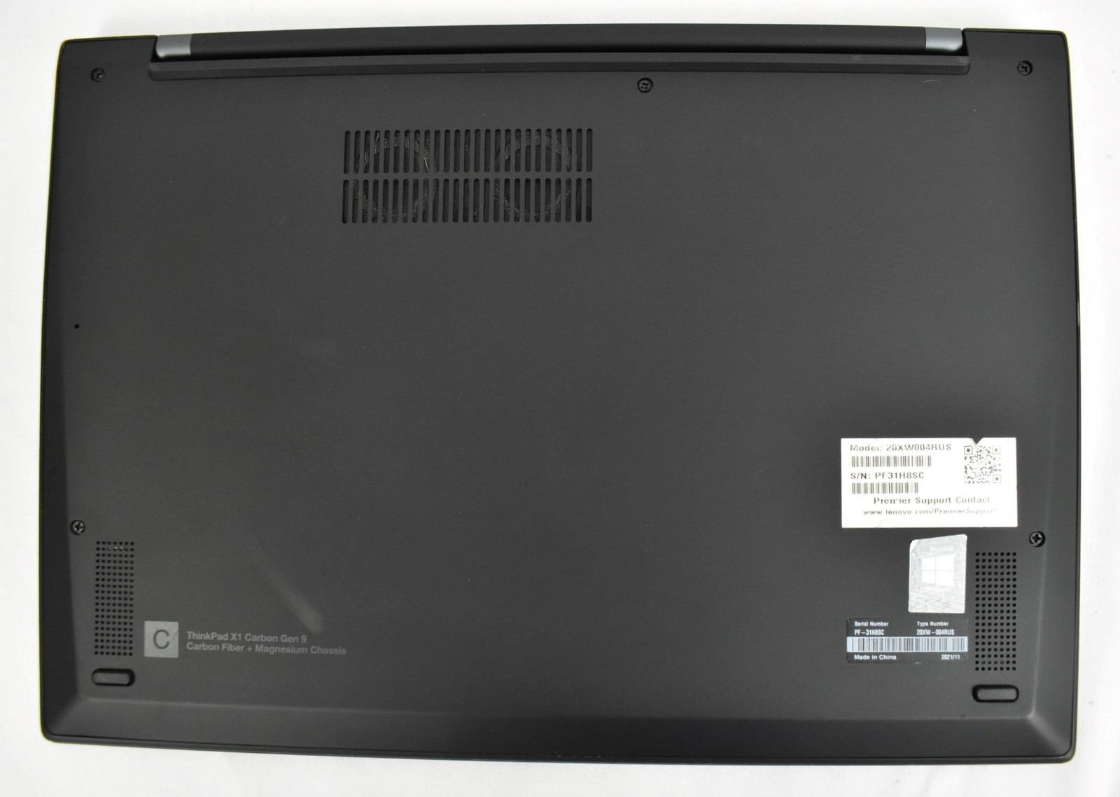 Lenovo ThinkPad X1 Carbon Gen 9 Touch i7-1185G7 3.0GHz 16GB 512GB SSD No OS *See