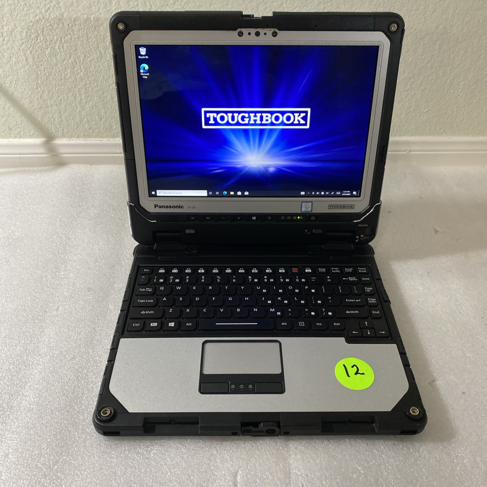 Panasonic Toughbook CF-33 i5-7300U 16GB RAM 512GB SSD 4G LTE Low 4800 Hrs _#12