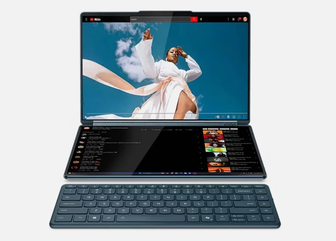 2025 Lenovo Yoga Book 9i 2-in-1 14″ DUAL OLED Touch Ultra 7 255H 32GB 1TB KB 2Yr