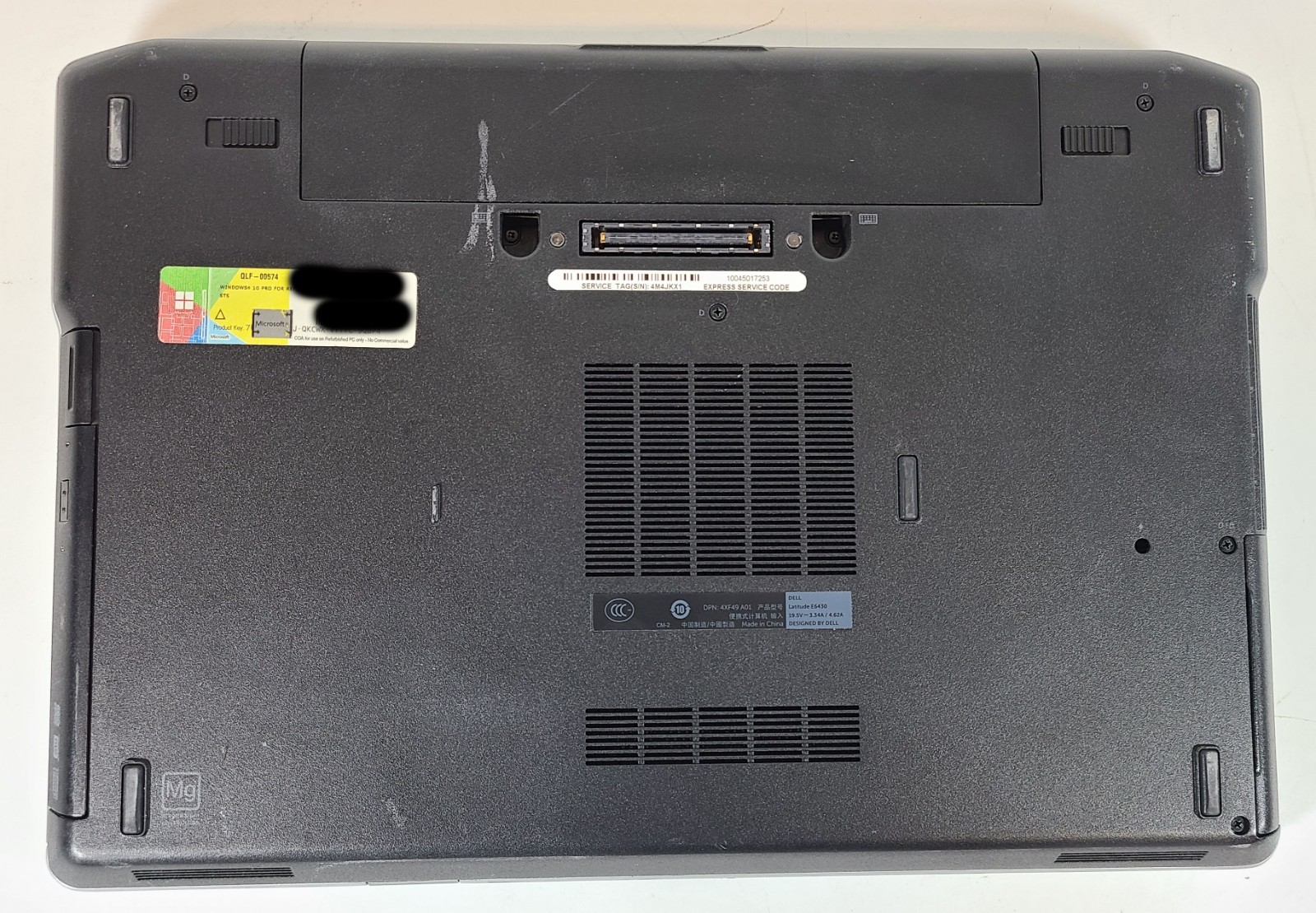 Dell Latitude E6430 Laptop 14″ i5-3340M 2.70 GHz 4GB 256GB Win 10 Bad Battery