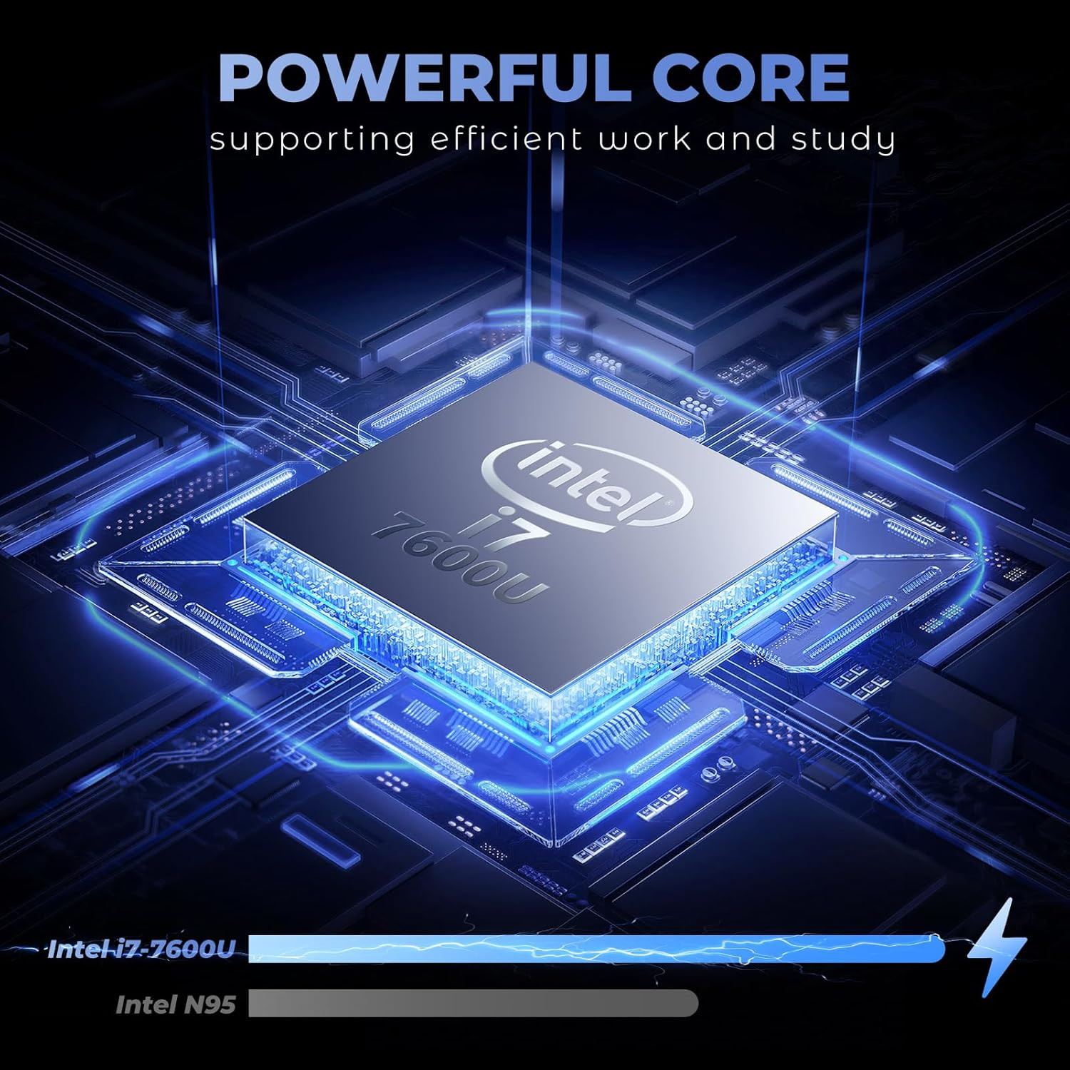 MOONFISH 2026 Laptop Computer Window 11, Core i7 Processor 15.6 Inch Lap Top, 16