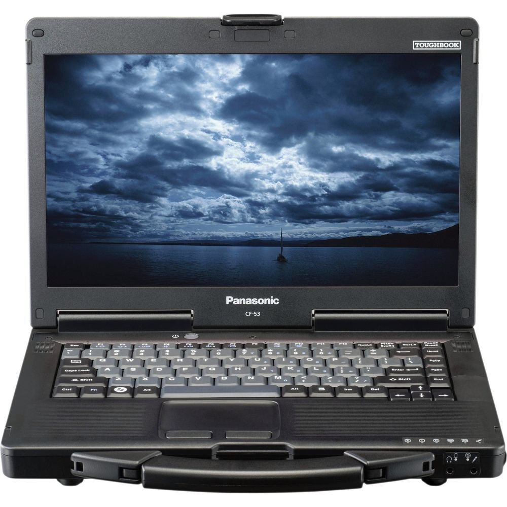 RUGGED PANASONIC CF-53 TOUGHBOOK Intel Core i5 / 16GB / 1TB HDD NON-TOUCH – GOOD