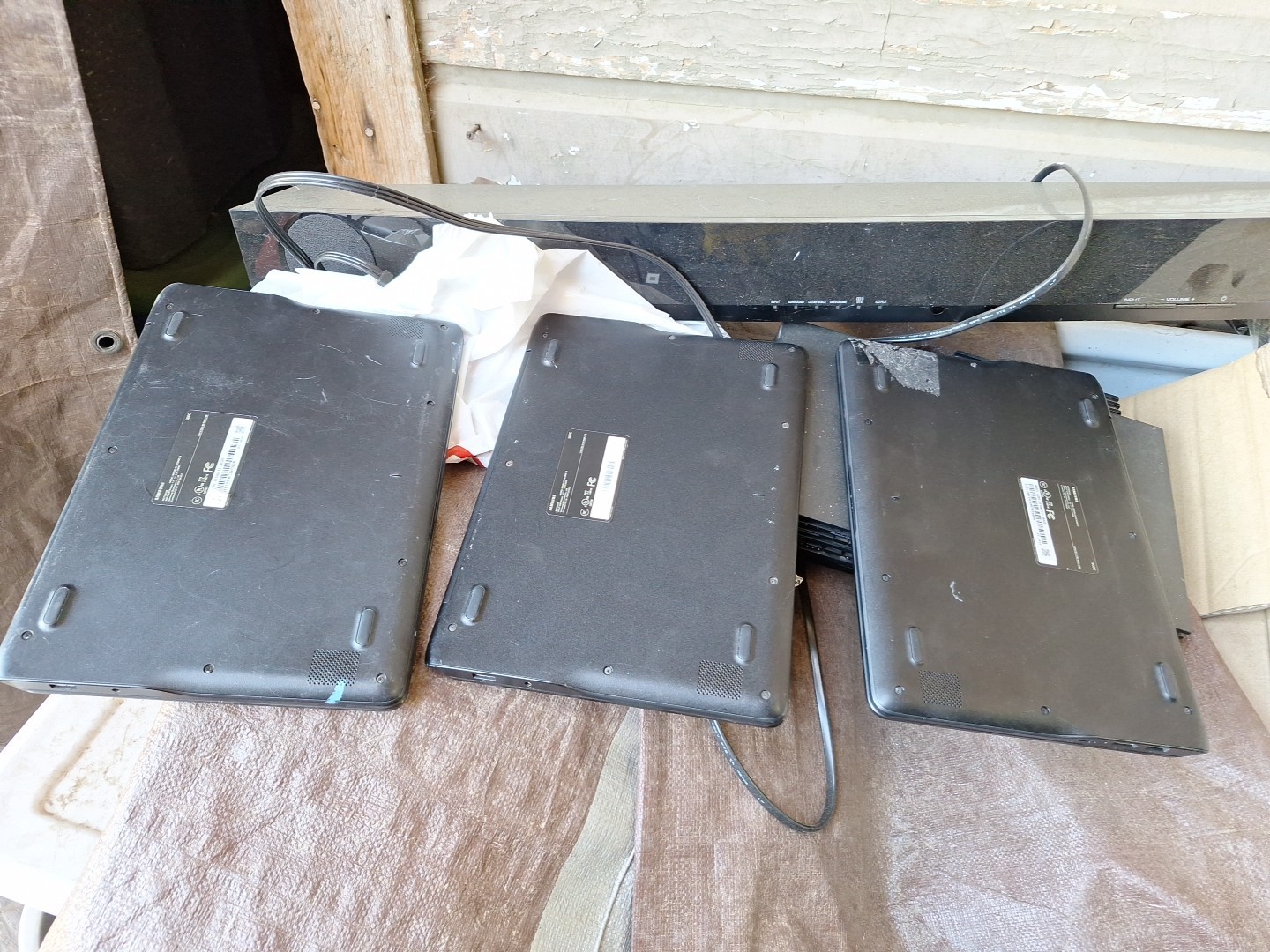 lot of 3 tested Samsung Chromebook 3 XE500C13 11.6 in 2GB RAM 16GB read 4details