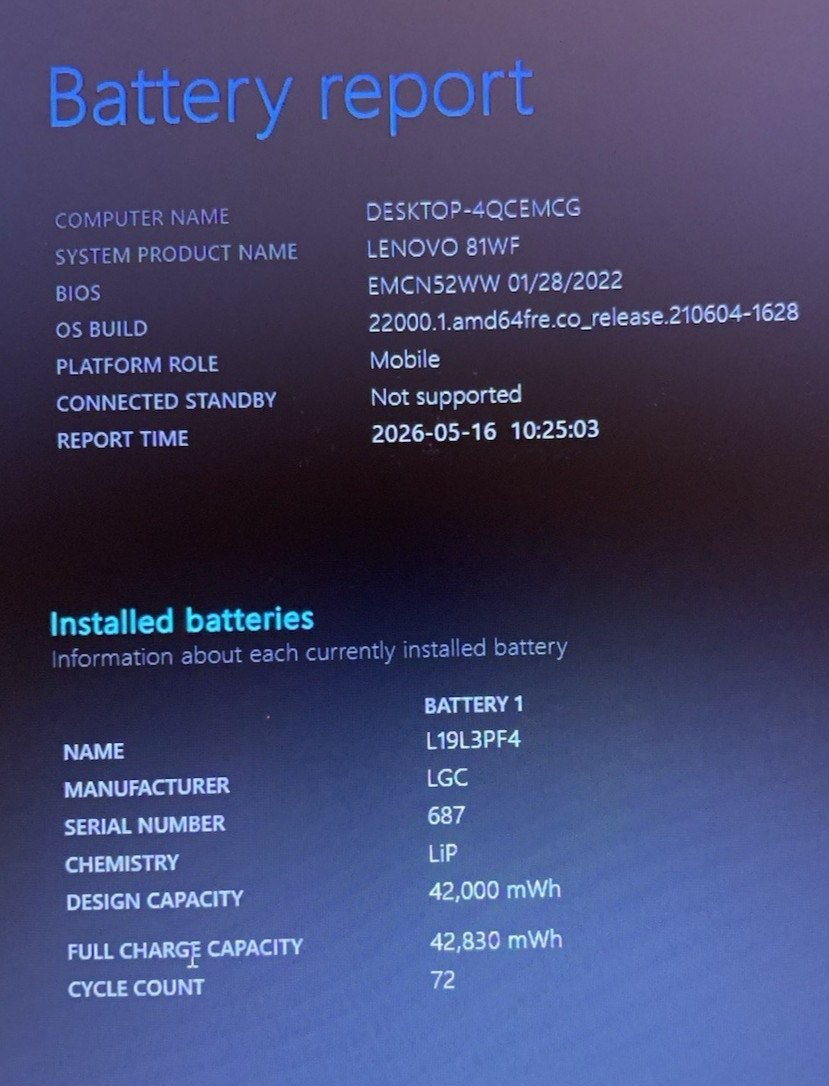 Lenovo IdeaPad 3 17IIL05 Intel Core i5-1035G1 1.00GHz 8GB Ram 256GB SSD W11H