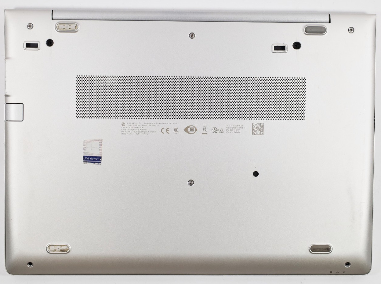 HP Elitebook 840 G6 Intel i5-8365U 16GB RAM 256GB NVME – Silver