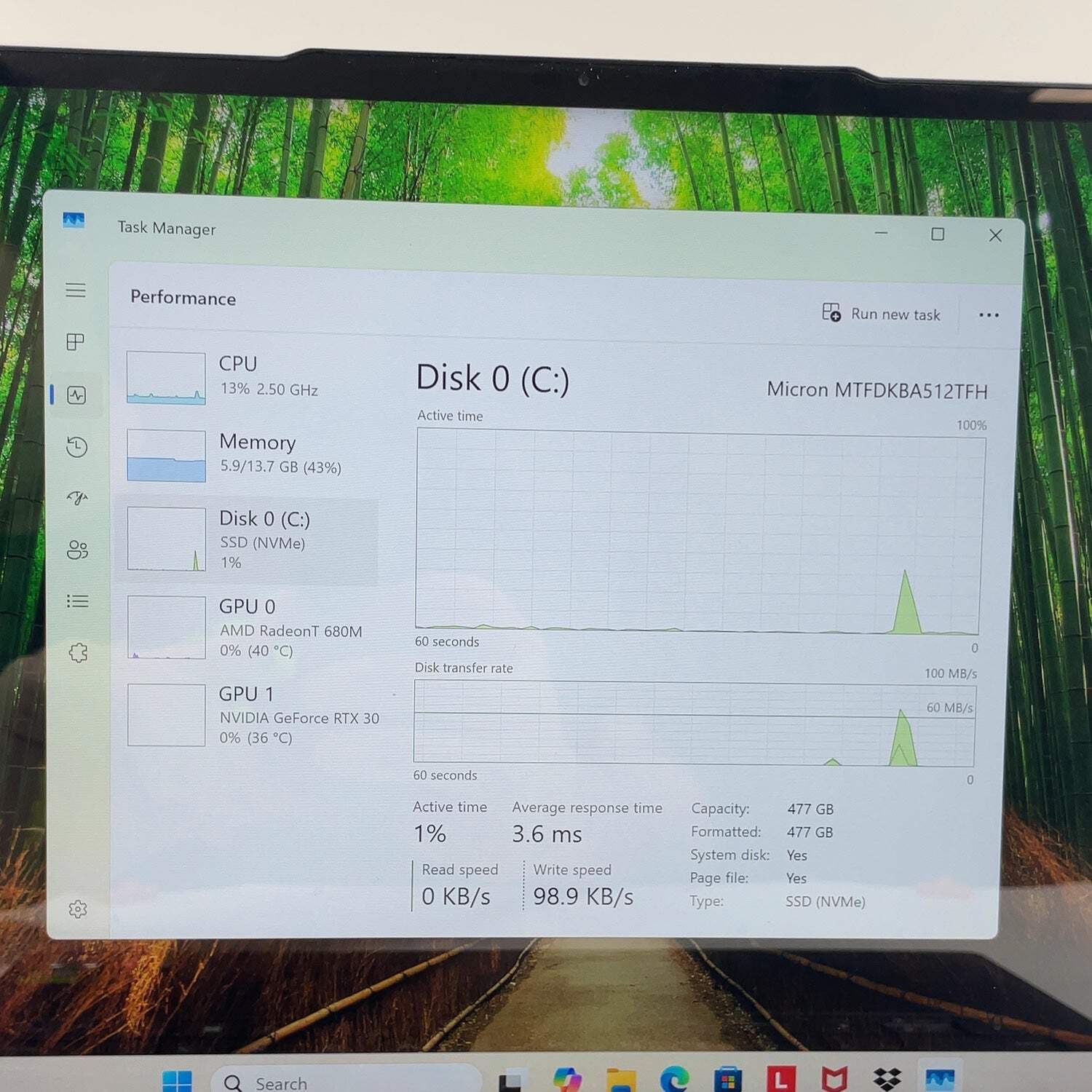 Lenovo Slim Pro 7 14ARP8 14.5″ Ryzen 7 7735HS 3.2GHz 16GB RAM 512GB SSD RTX 3050