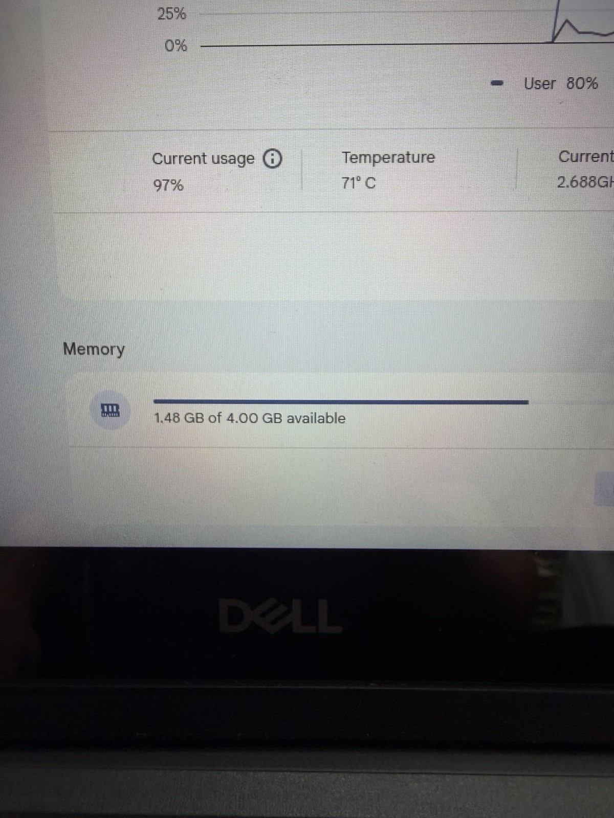 Dell Chromebook 3100 11.6” (32GB eMMC Intel Celeron N4020 1.1GHz 4GB RAM) Touch