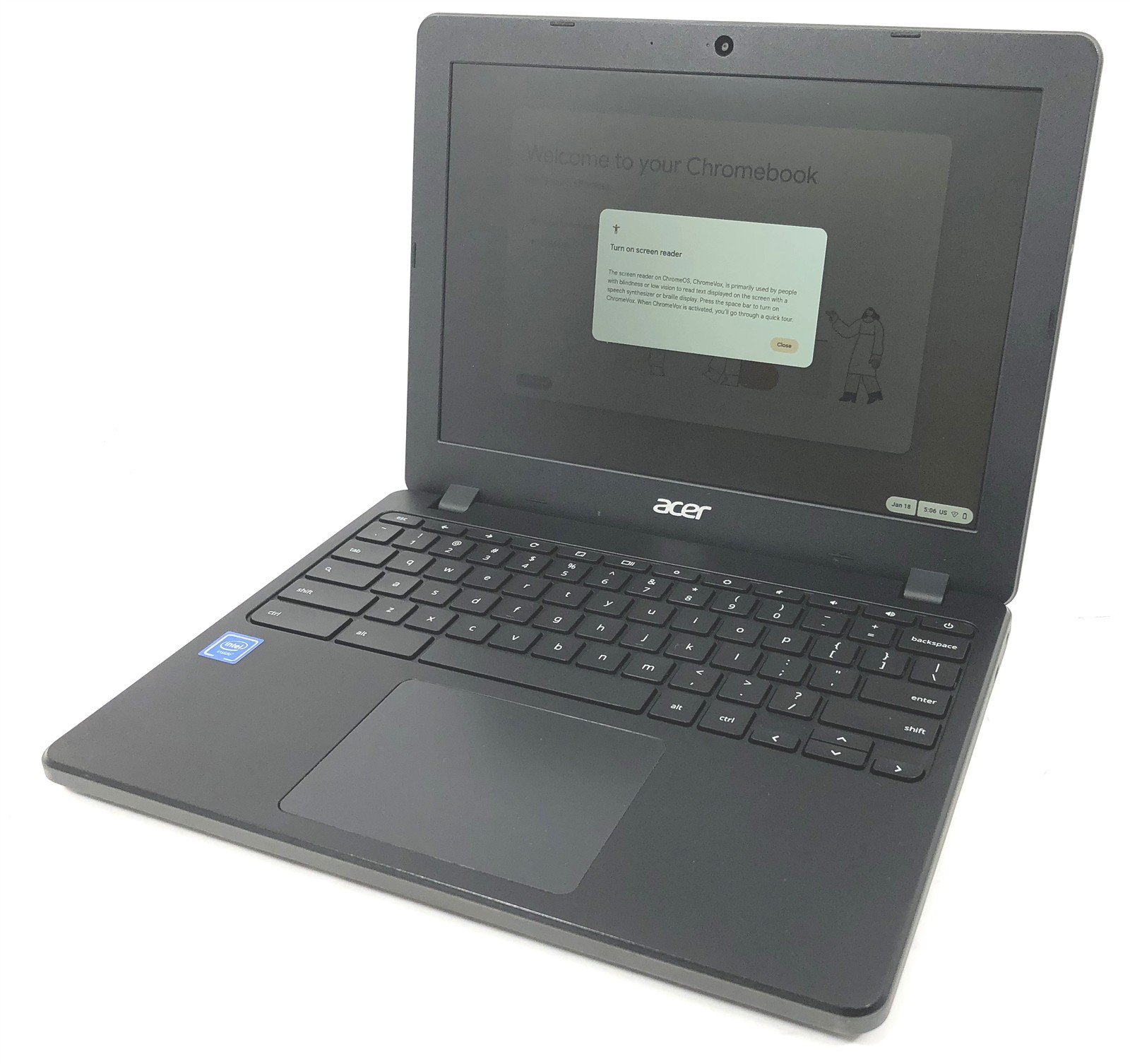 Acer Chromebook 712 Laptop Celeron 5205U 31GB SSD 4GB RAM – Chrome OS