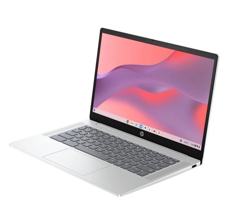 HP 14″ TOUCHSCREEN Chromebook-Intel/4GB RAM/128GB SSD-Webcam-WiFi 6-Bluetooth5.3