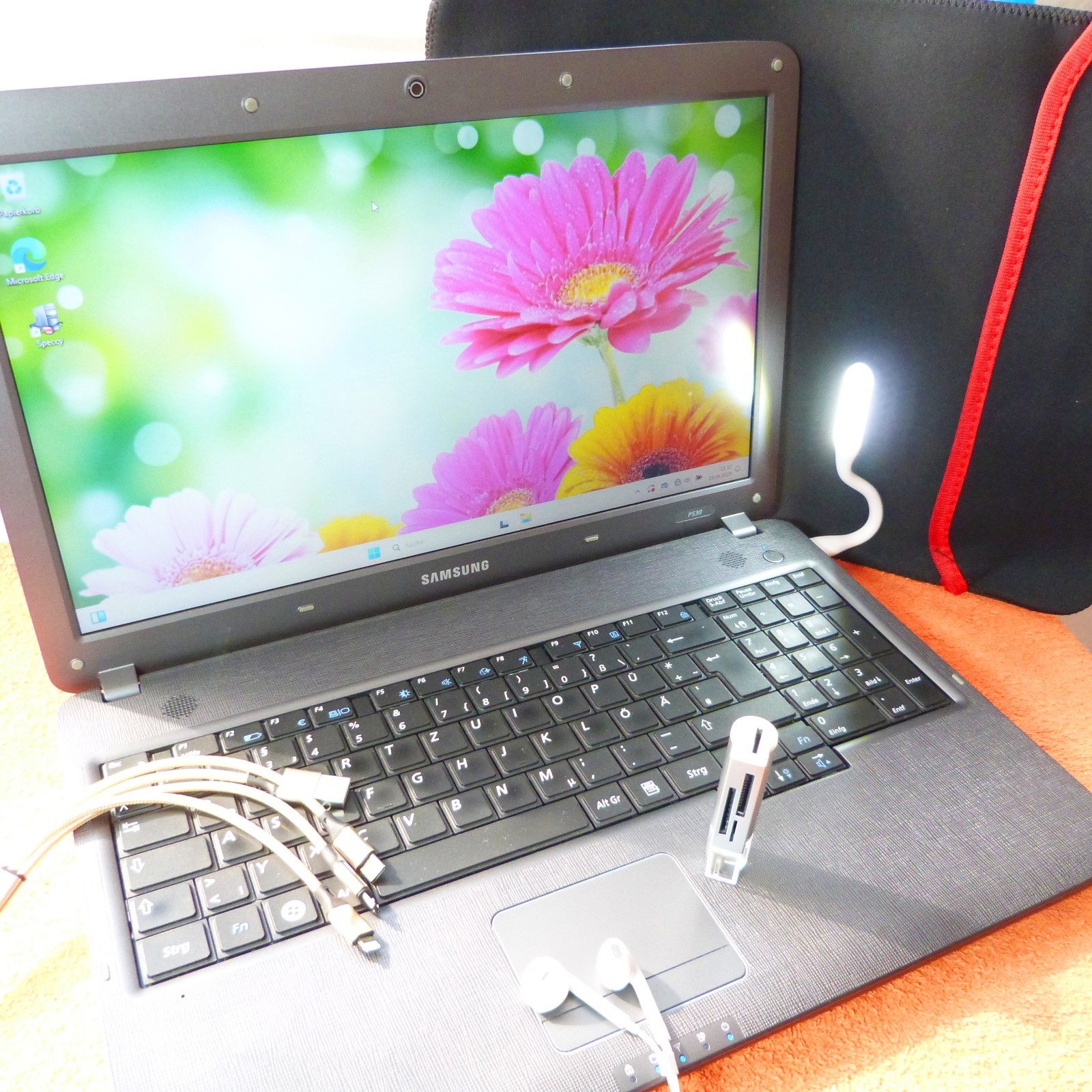 XXL LOT Samsung P530 Nolan Laptop 15″ HD l SSD Windows 11 PRO l HDMI DVDRW