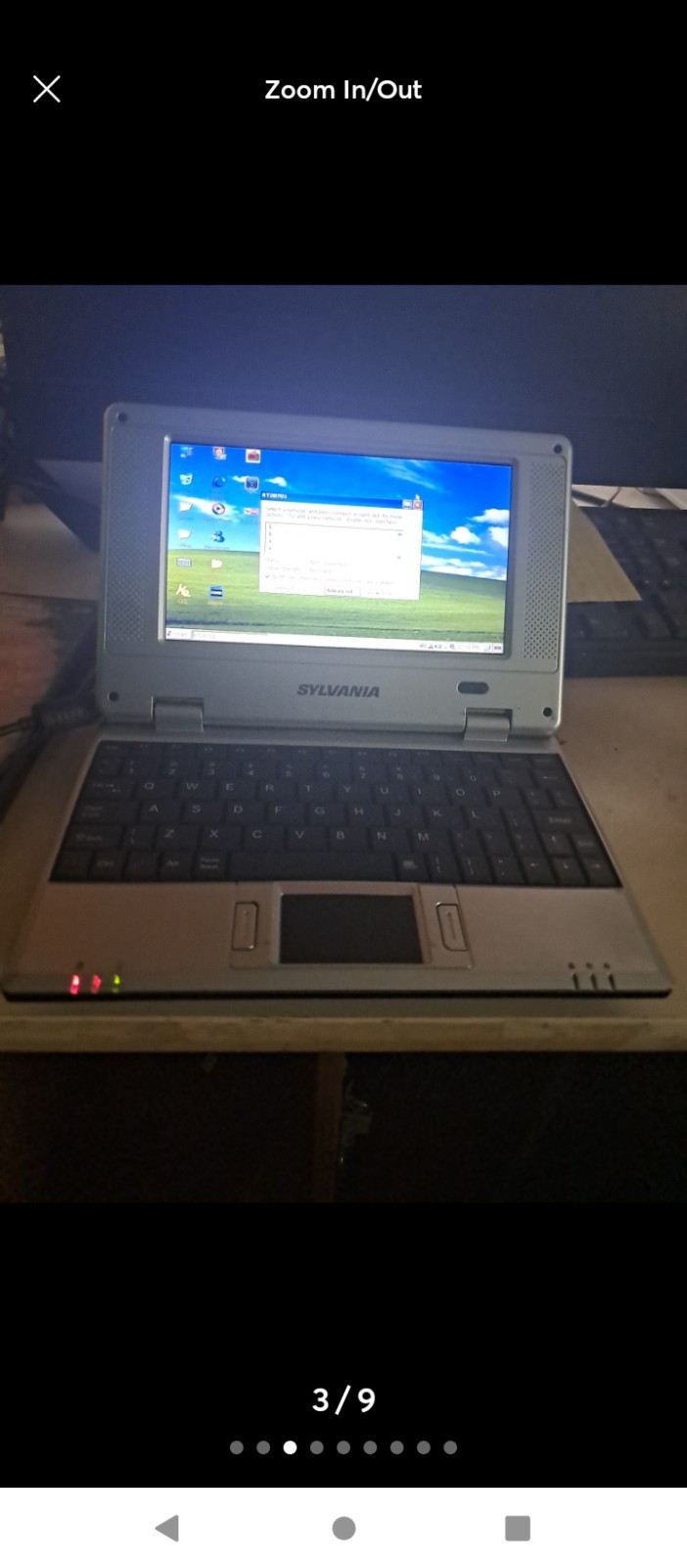 Sylvania Netbook 800MHz 128MB 1GB Flash Win CE 6.0 Black