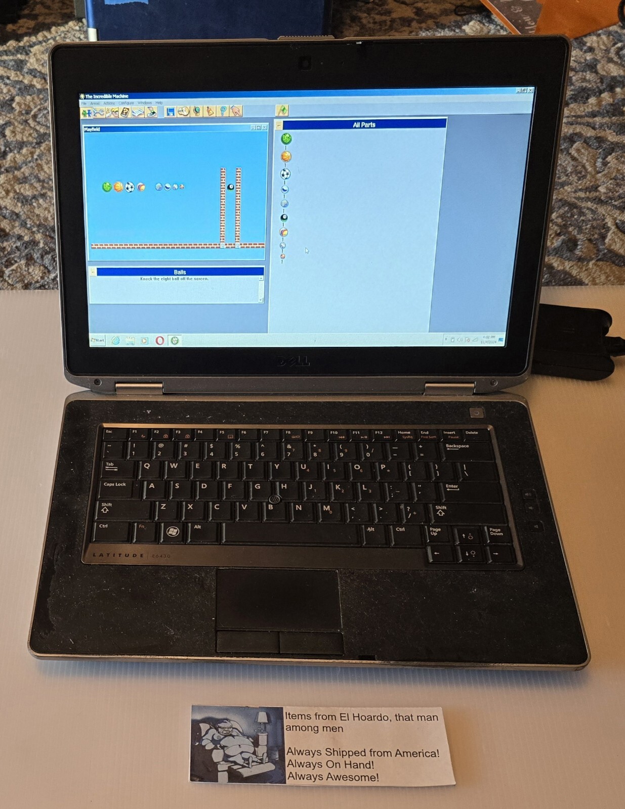 Dell Latitude E6430 Intel Core i5-3320M 2.60GHz, 8GB, 500GB HDD Win 7 Pro Readme