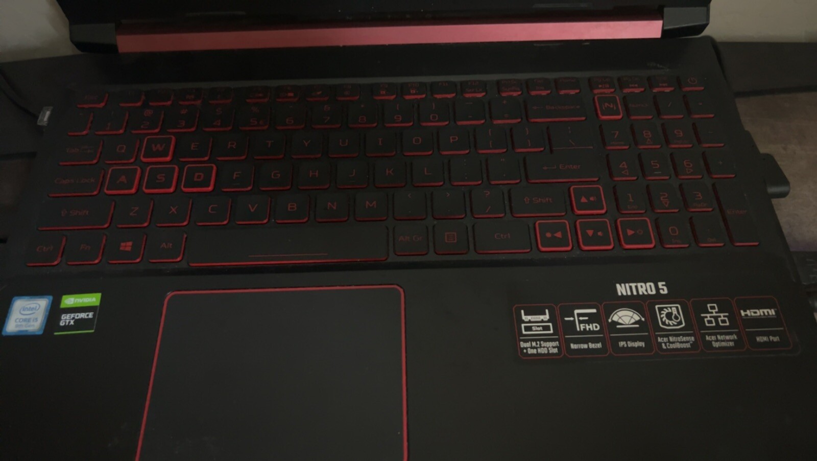 Acer Nitro 5 AN515-57-5700 15.6” (512GB SSD Intel Core i5-11400H 2.7GHz 16GB…