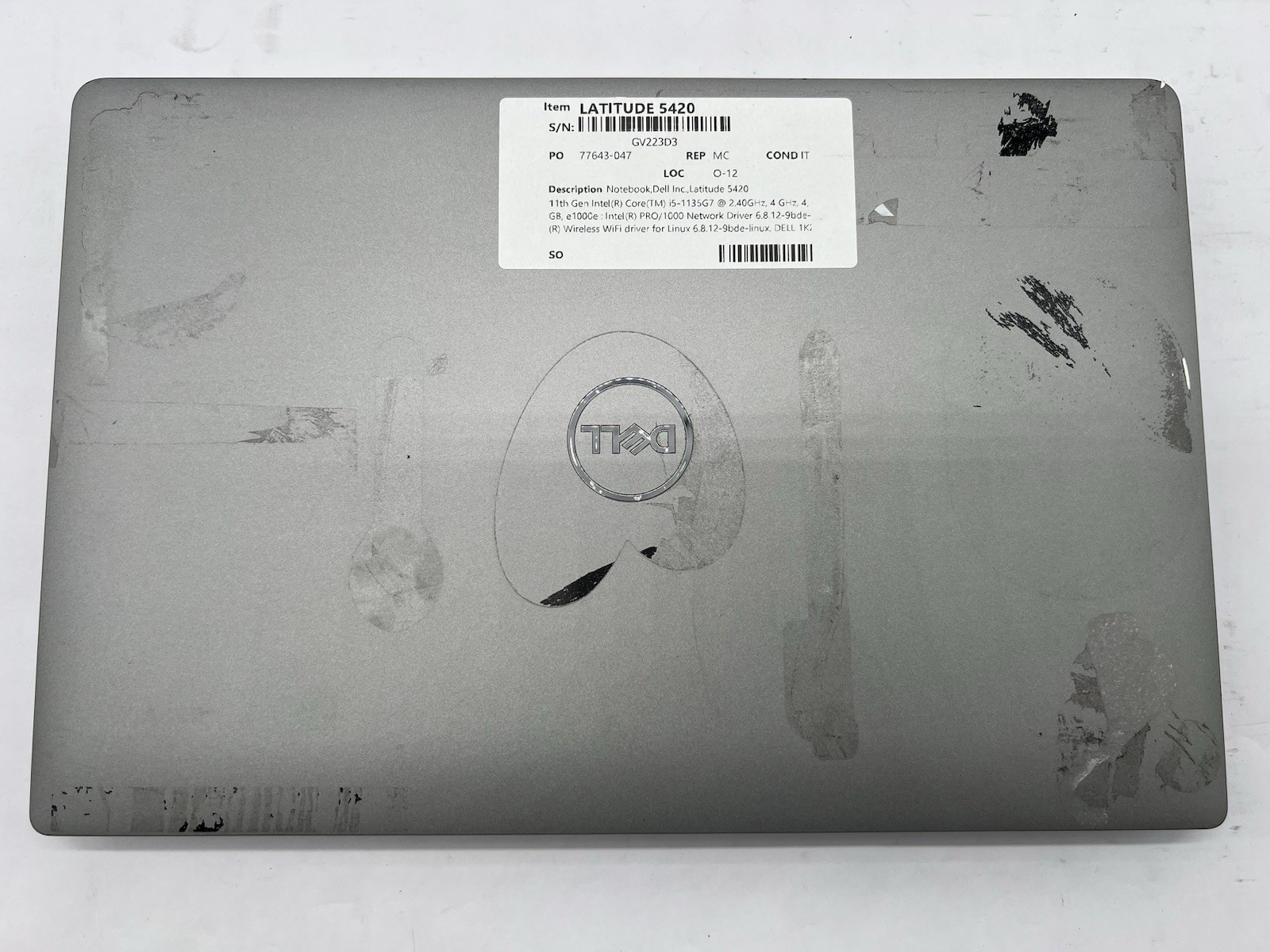 Dell Latitude 5420, i5 11th Gen, 8GB RAM-No HDD/OS/Charger