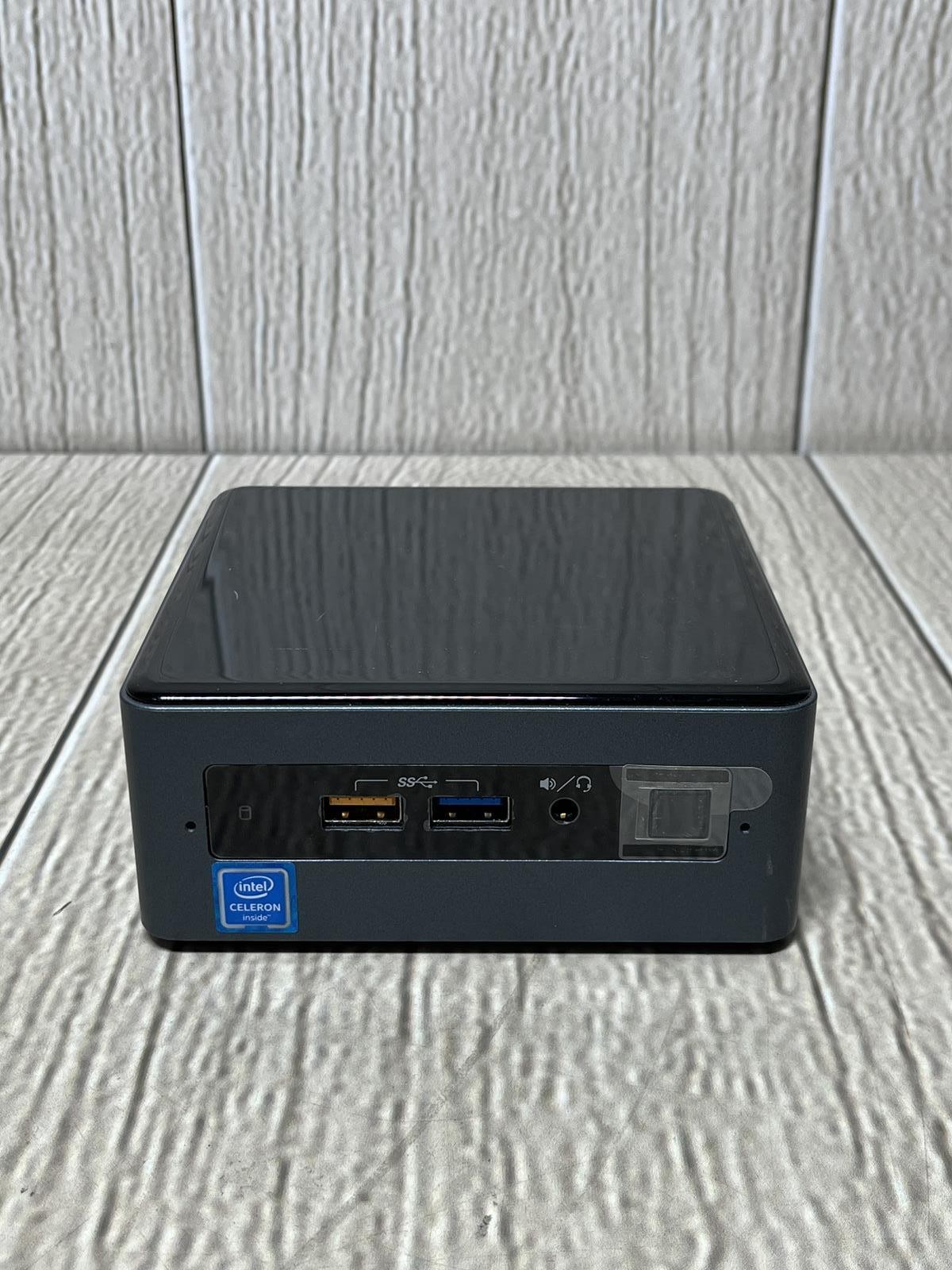 Intel NUC7CJYS Thin Client Windows 10 Home EOL 32GB EMMC 500GB SSD 8GB Ram