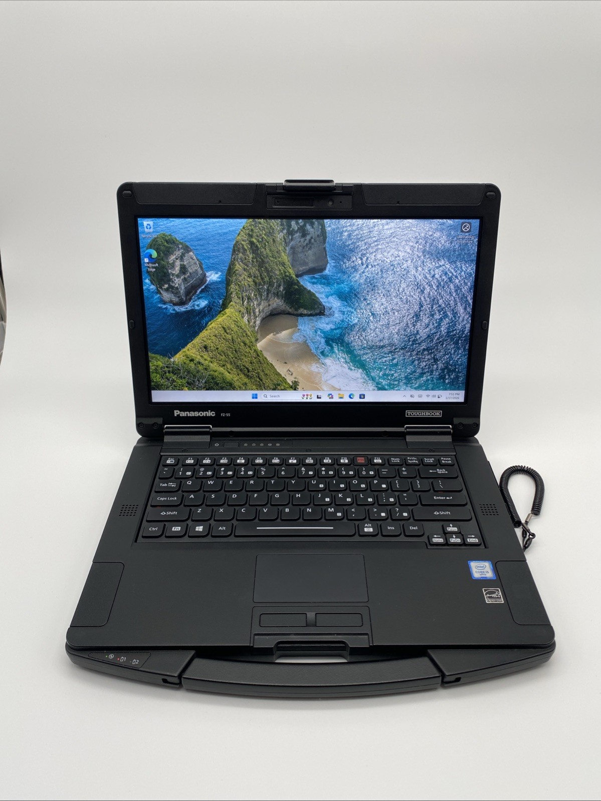 Panasonic Toughbook FZ-55 i5-8365U 32GB 512GB 14″ Touchscreen Excellent w/ PS