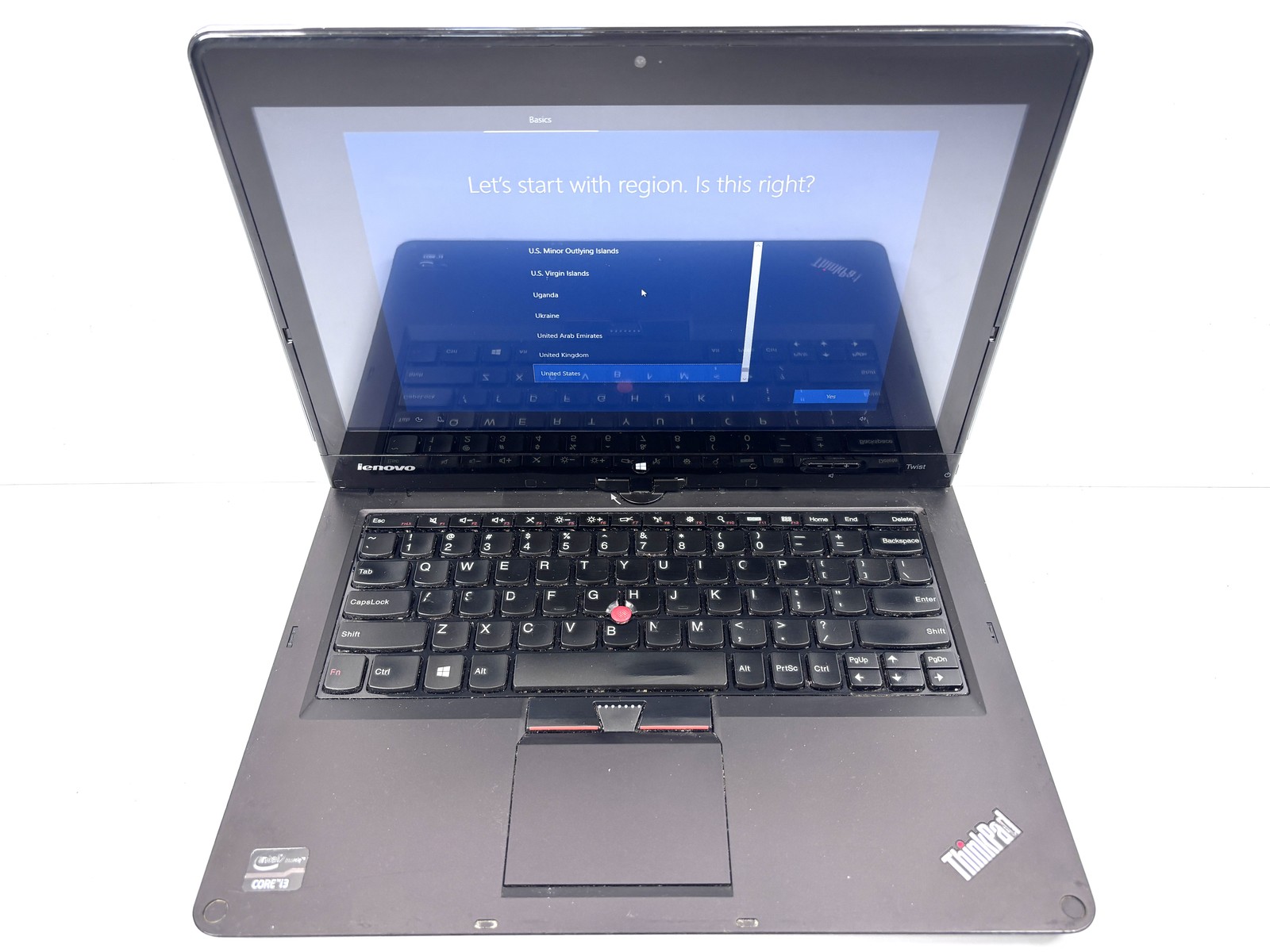 Lenovo ThinkPad Twist S230u – 12.5″ HD Touch, 1.8GHz i3, 4GB RAM