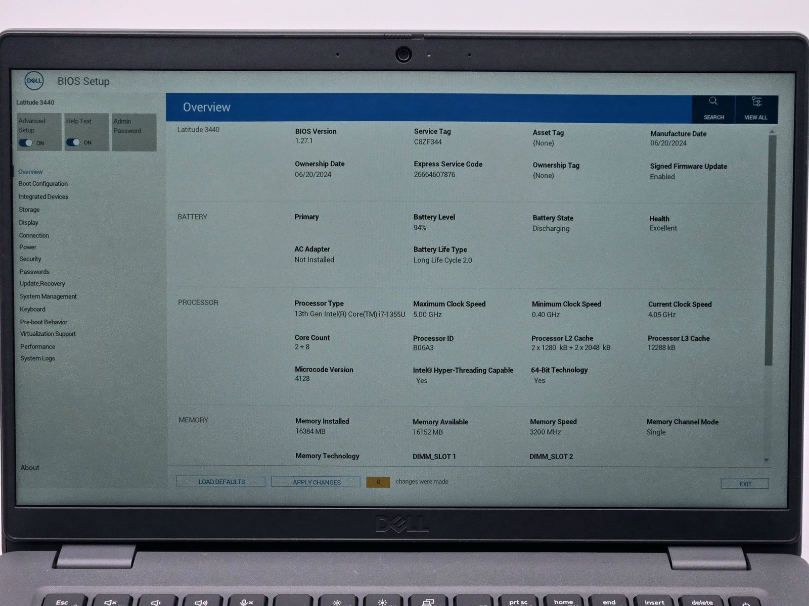 Dell Latitude 3440 14″ FHD i7-1355U 16GB 256GB SSD Win 11 Pro