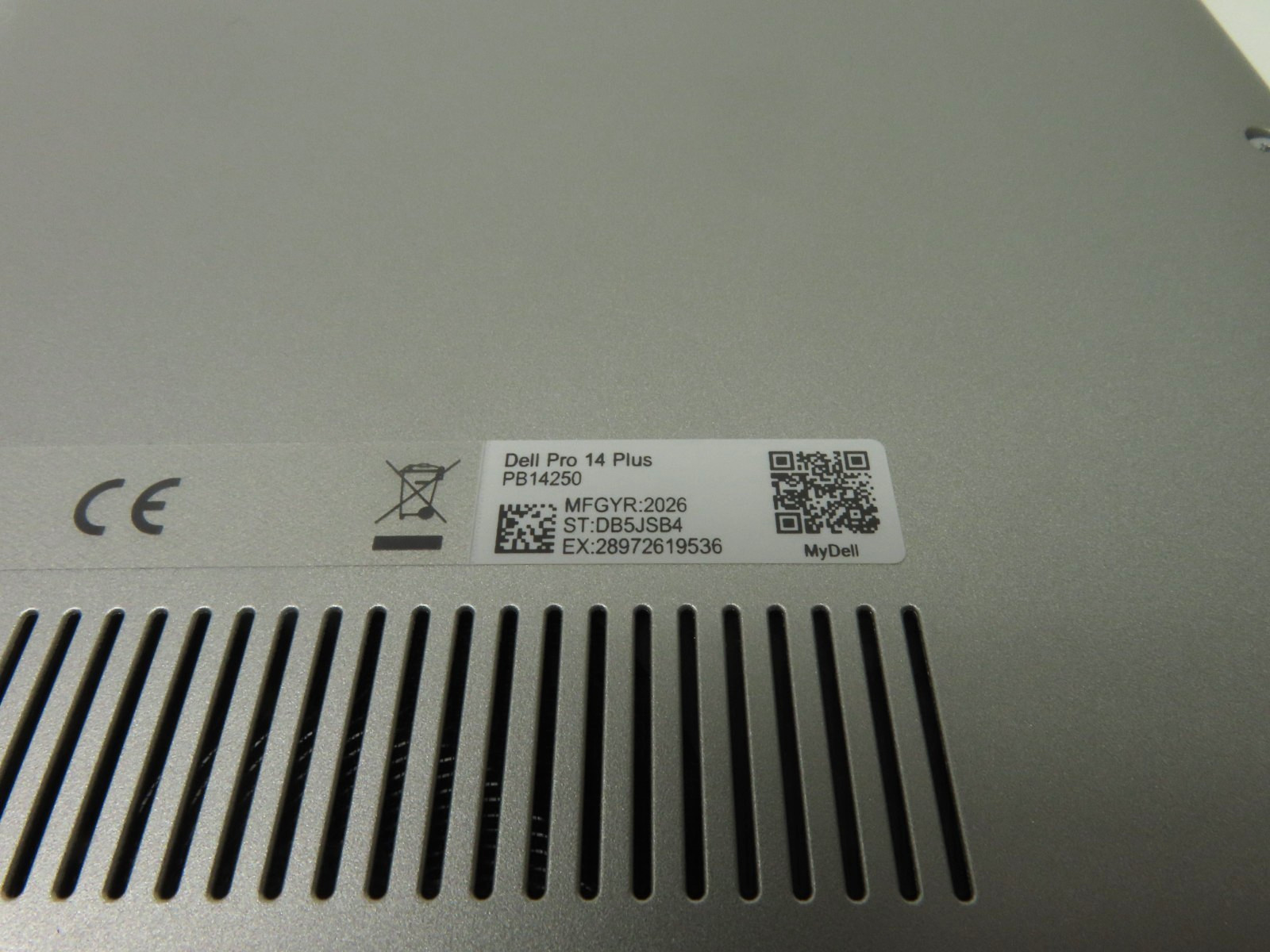 Dell Pro 14 Plus PB14250 14″ Intel Ultra 5 235U 32GB RAM 512GB SSD WTY 05/30