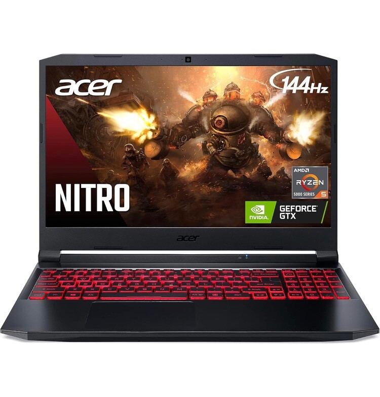 Acer Nitro 5 Gaming Laptop and Gaming mouse