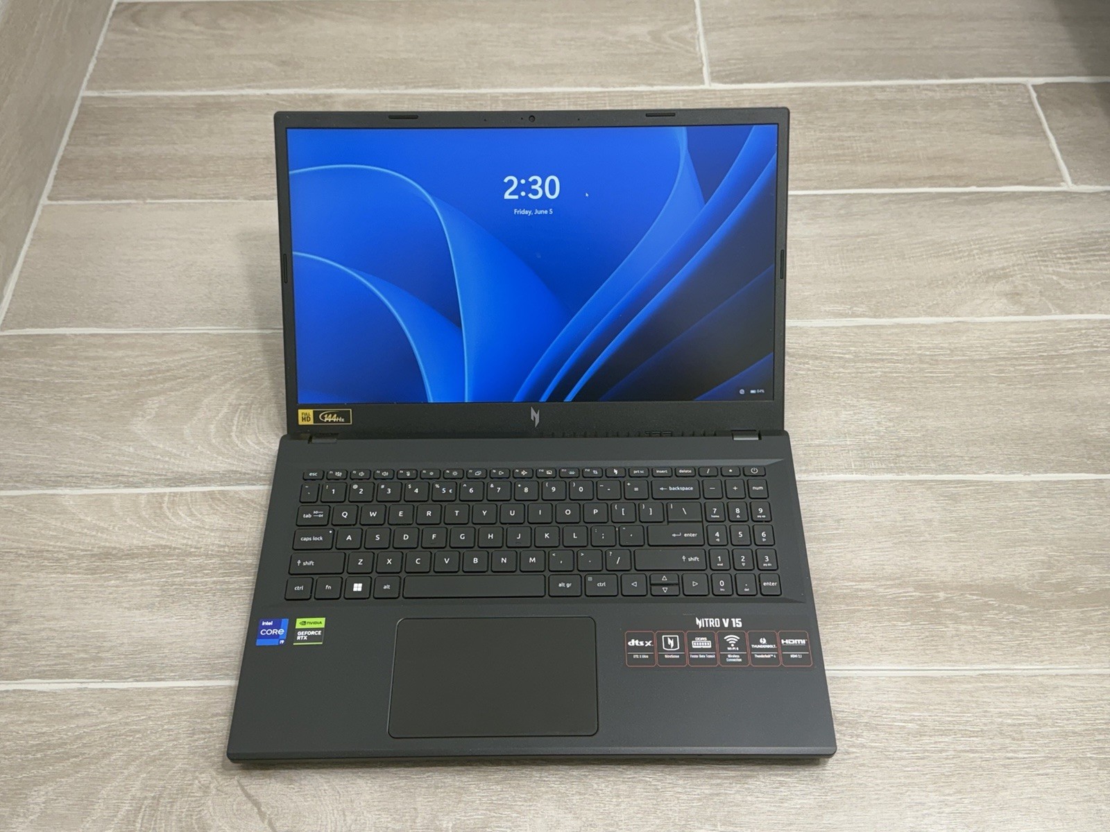 Acer Nitro V15 15.6″ Core i9-13900H GeForce RTX 4060 8GB RAM 1TB NVMe SSD Win-11