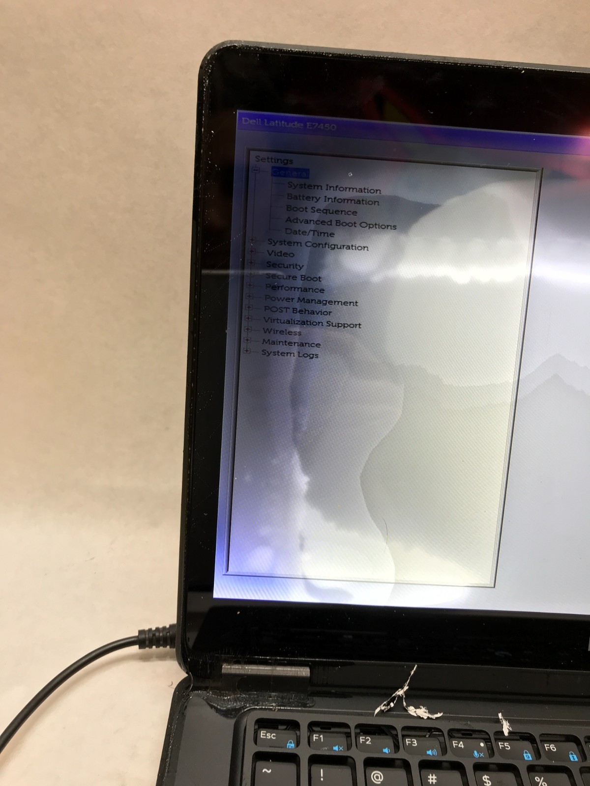 Dell Latitude E7450 14″ Intel Core i5 4GB RAM NO HDD/OS For Parts LEAKING LCD DW