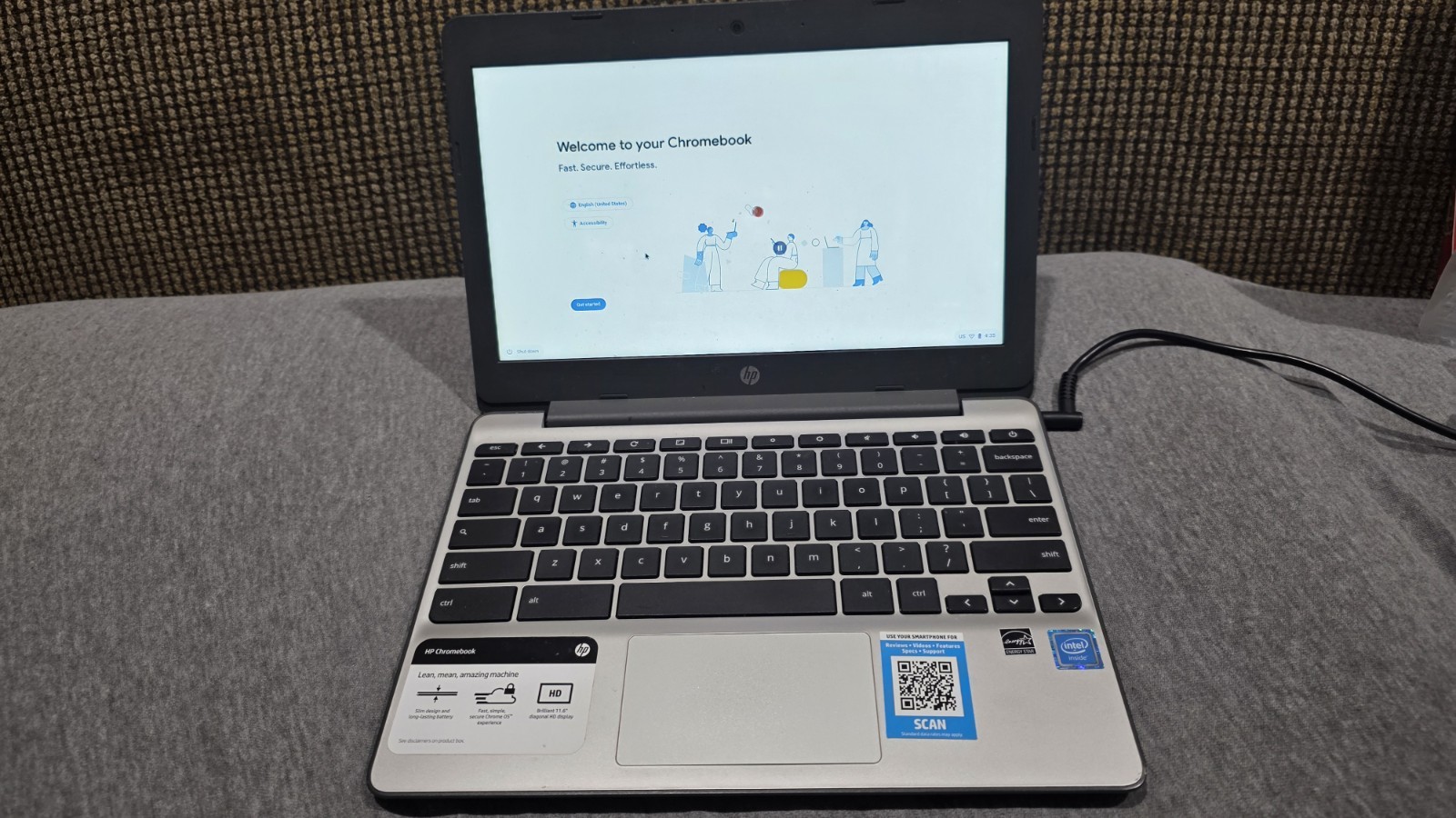 HP Chromebook 11 G4 Intel N2840 4GB RAM 32GB eMM
