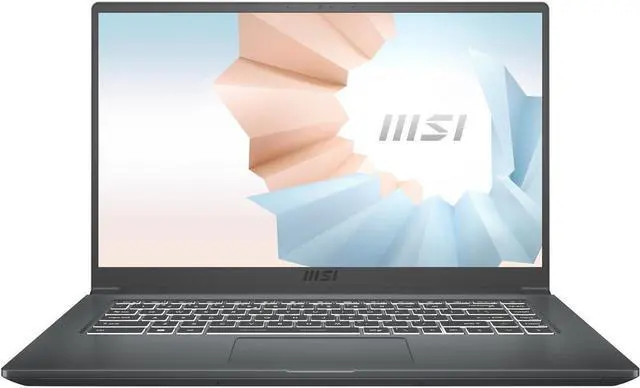 MSI Modern 15.6 in IPS FHD Display i5-1155G7 16GB RAM 512GB NVMe SSD W10 Pro