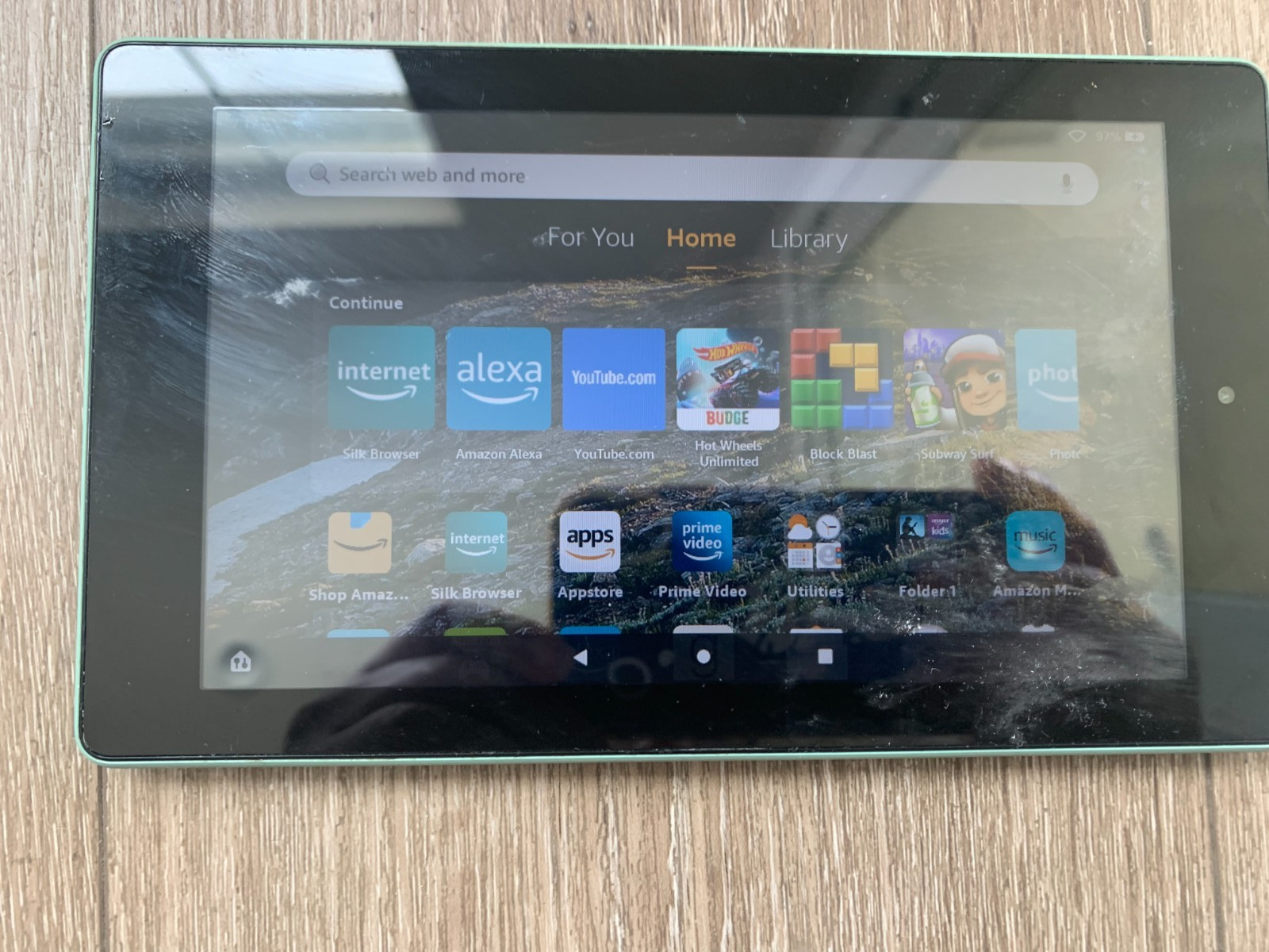 Amazon M8S26G Fire 7 9th Gen 16 GB Bluetooth 7 in Screen Tablet