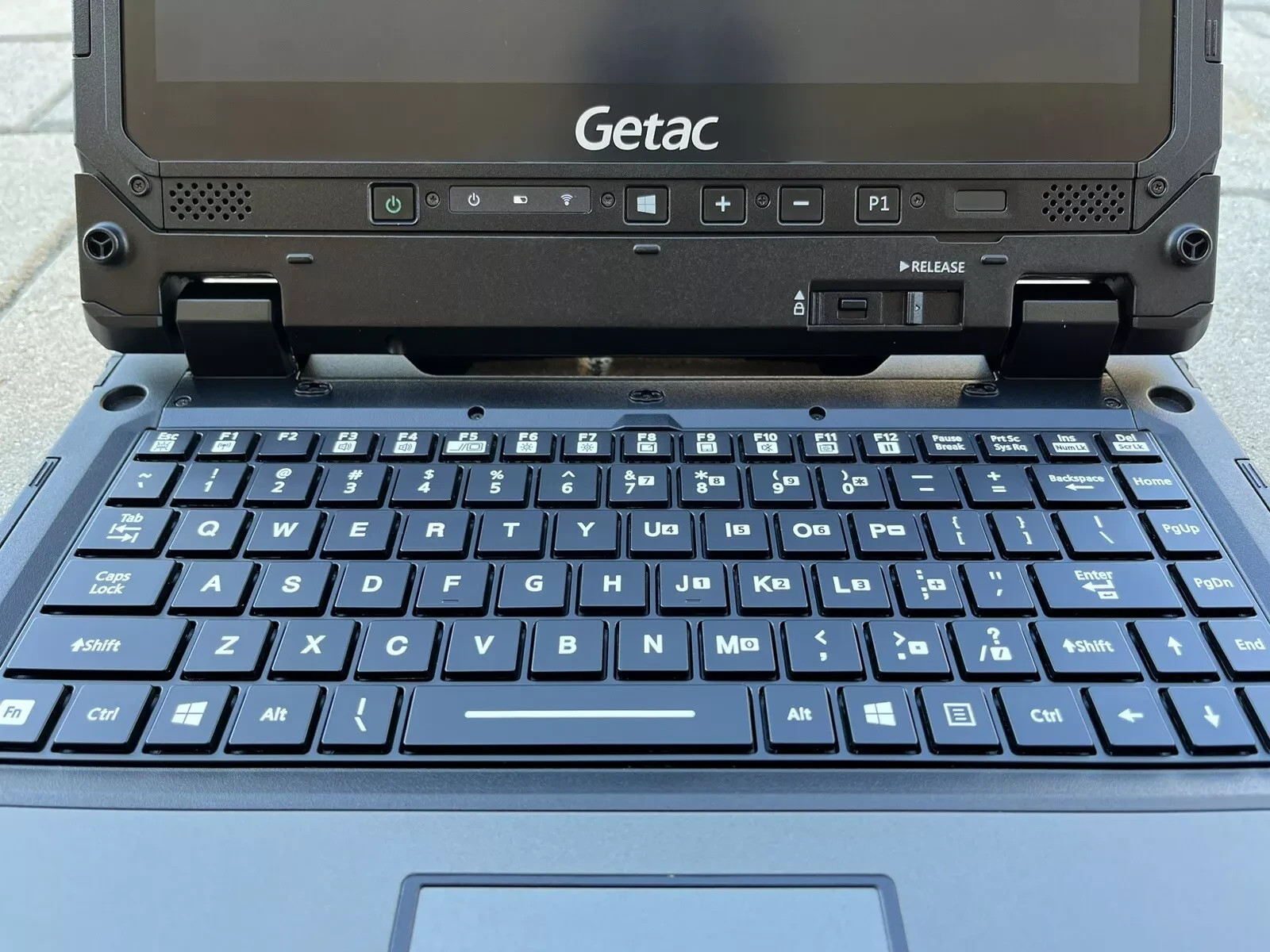 Getac K120 Rugged Toughbook Touch i5-8250U 1.60Ghz 16GB 256GB SSD Win 11 pro