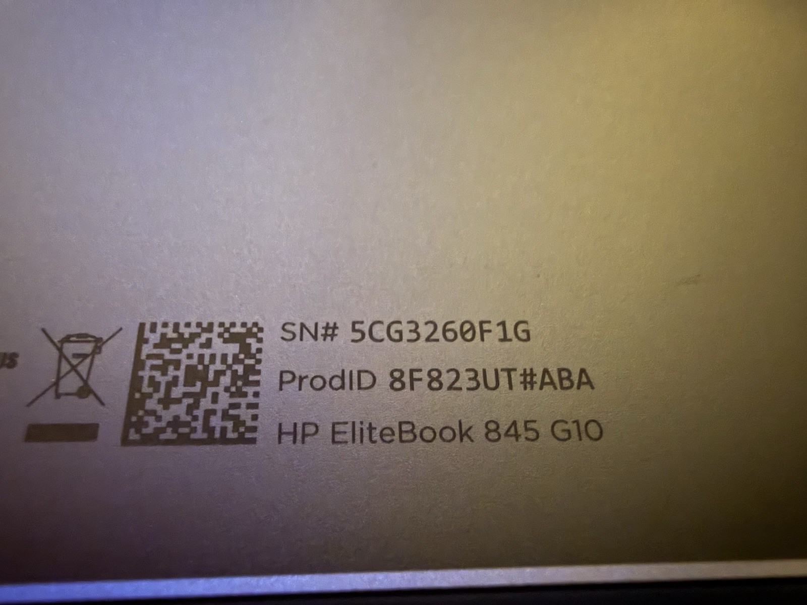 HP EliteBook 845 G10 Laptop 14″ LCD AMD Ryzen 7 PRO 7840U 16GB 512GB WIFI