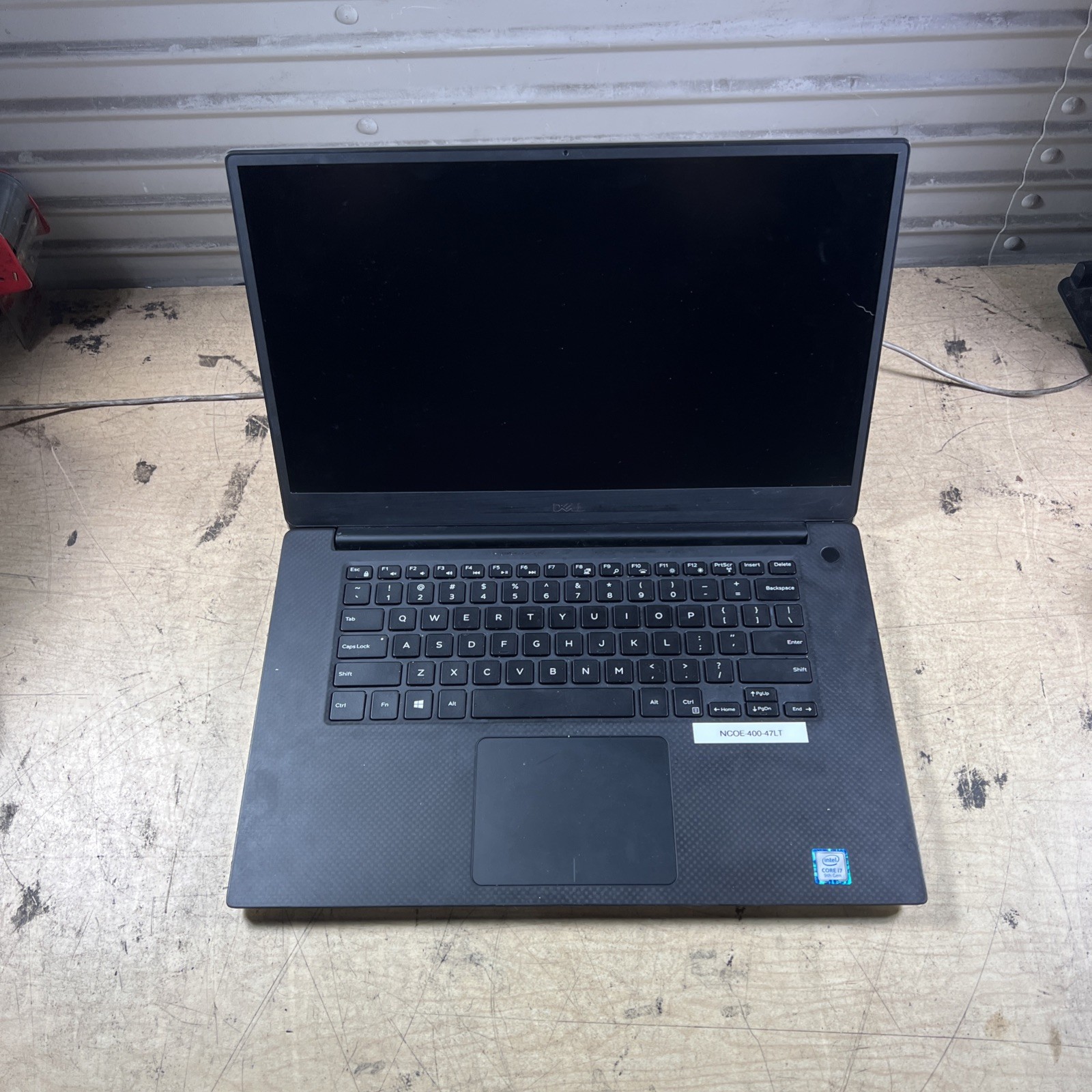 DELL XPS I5 7590 INTEL CORE I7-9750H 2.60GHZ 16GB RAM **NO HD/ NO CADDIE/ NO OS/