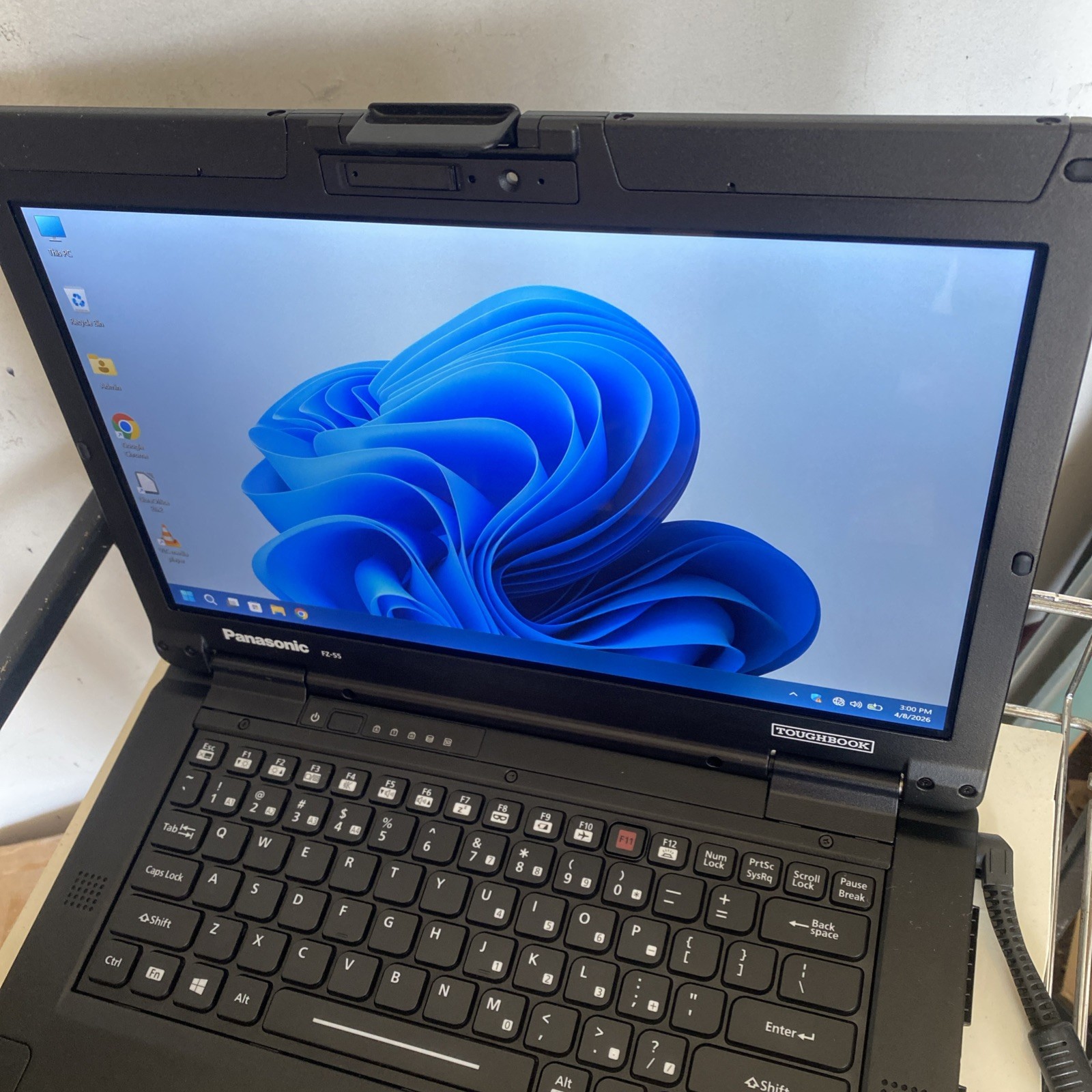 Panasonic FZ 55 Toughbook i5-8365U 1.6GHz 4C 8GB 512GB 11P TS Passed Tests Clean