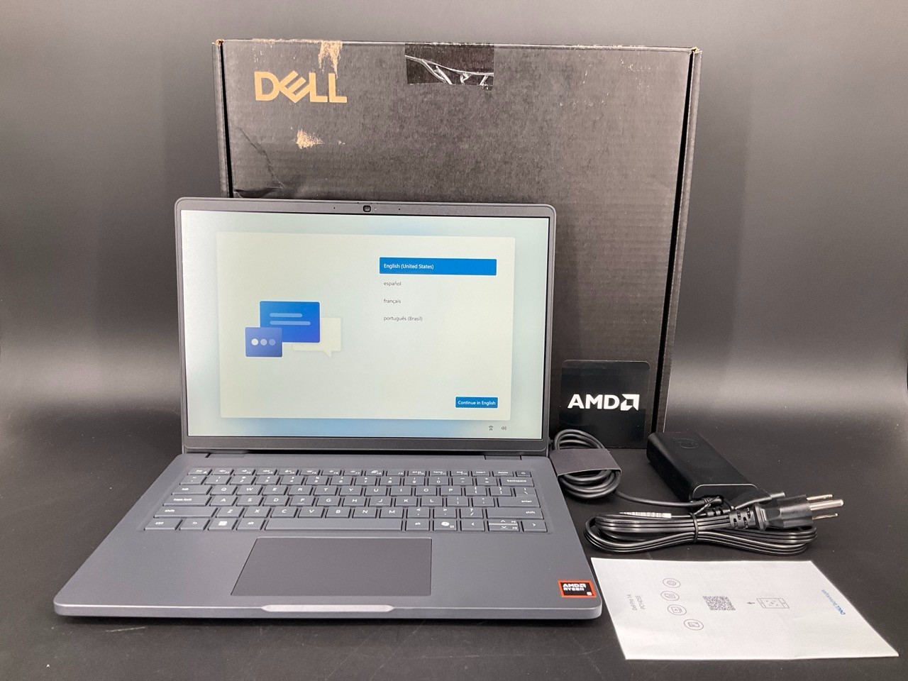 Dell Pro 14 Laptop R5-220 8GB 256GB BT5.3 WIFi6E 14WU W11P 2KWMD ✨❤️✨