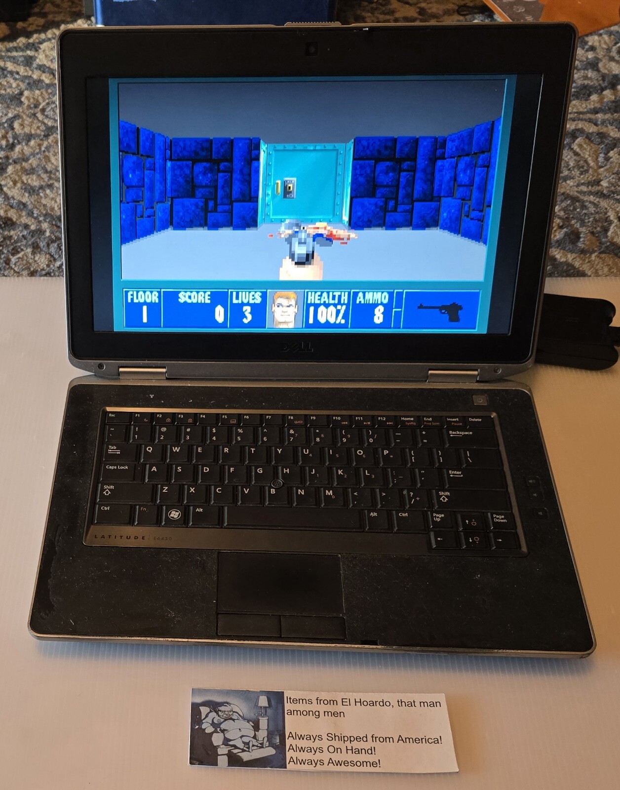 Dell Latitude E6430 Intel Core i5-3320M 2.60GHz, 8GB, 500GB HDD Win 7 Pro Readme