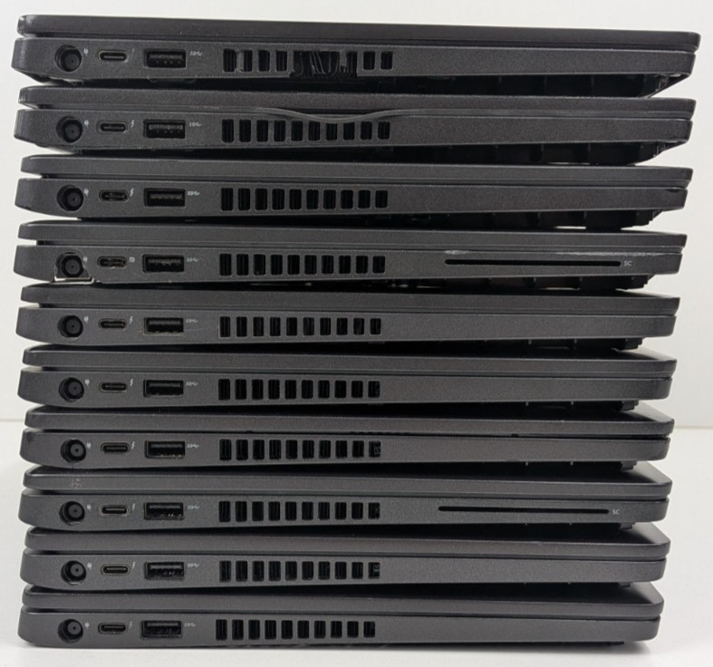 Lot of 10 – Dell Latitude 5400 Quad Core i7 8th Gen **For Parts or Repair**