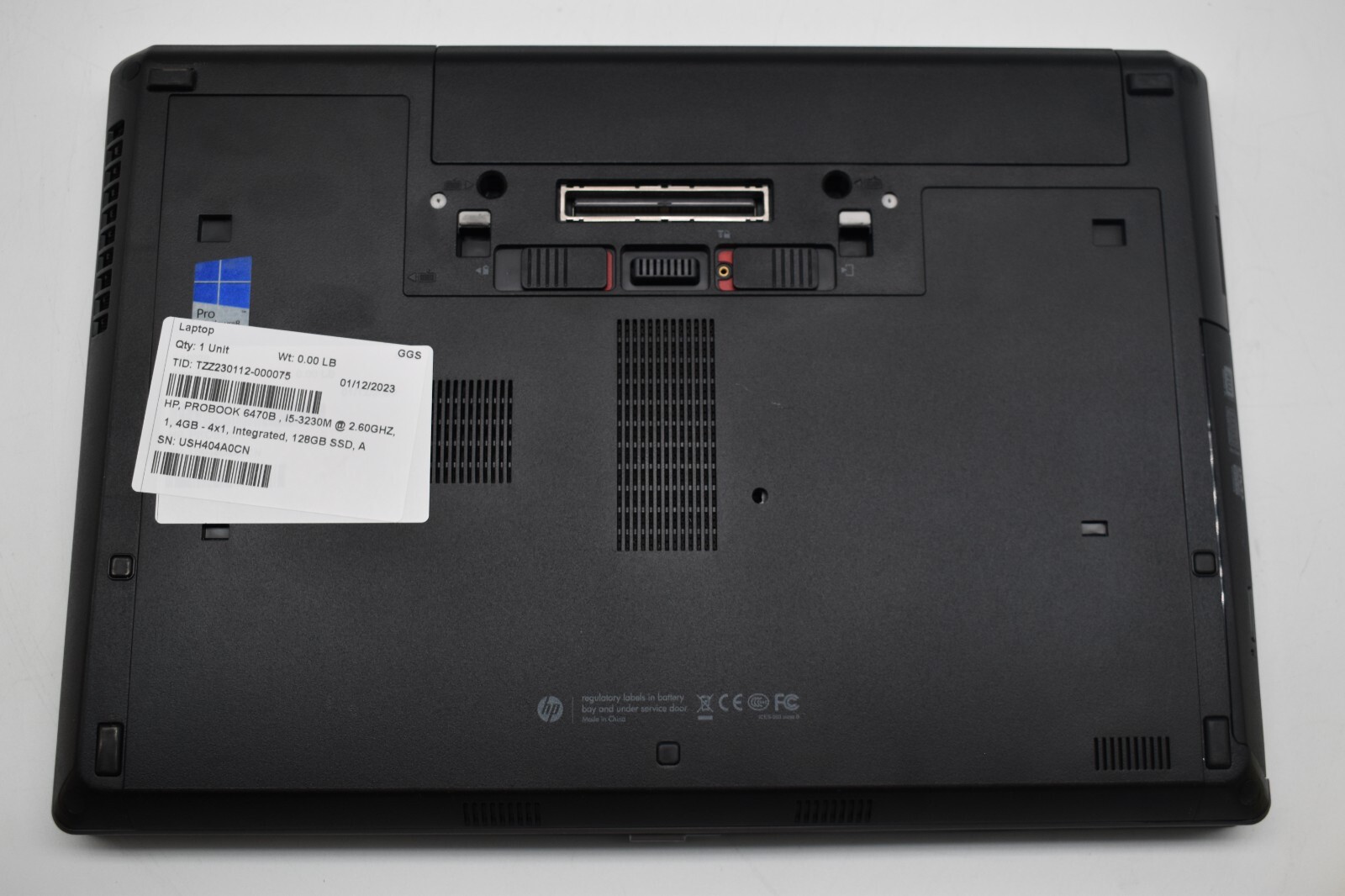 14″ HP ProBook 6470B Laptop i5-3rd Gen 4GB RAM 128GB SSD WIN10