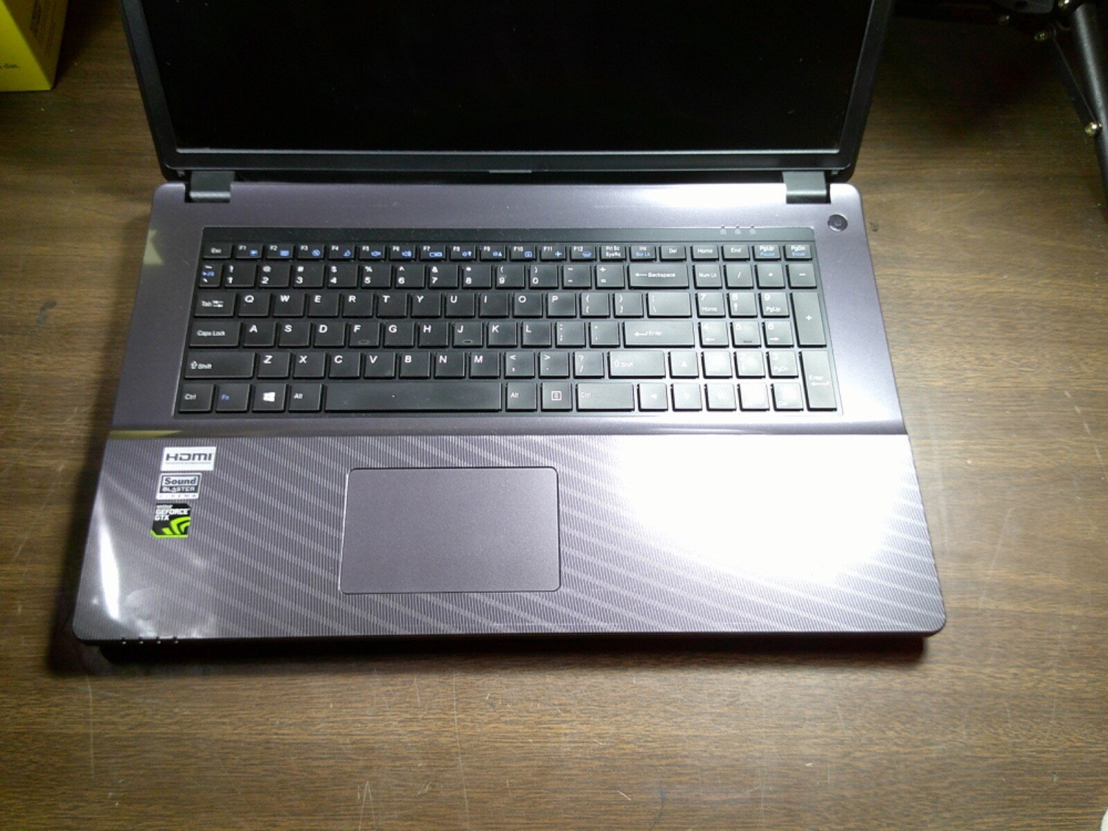 NOTEBOOK COMPUTER W670SJ INTEL CORE i7-4810MQ 16GB RAM **NO HD/ NO CADDIE/ NO OS