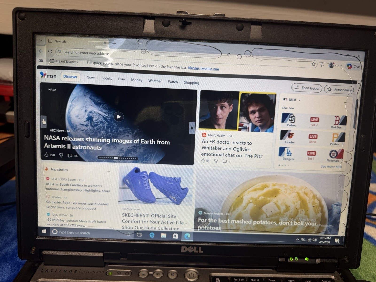 Dell Latittude ATG D630 Laptop Computer