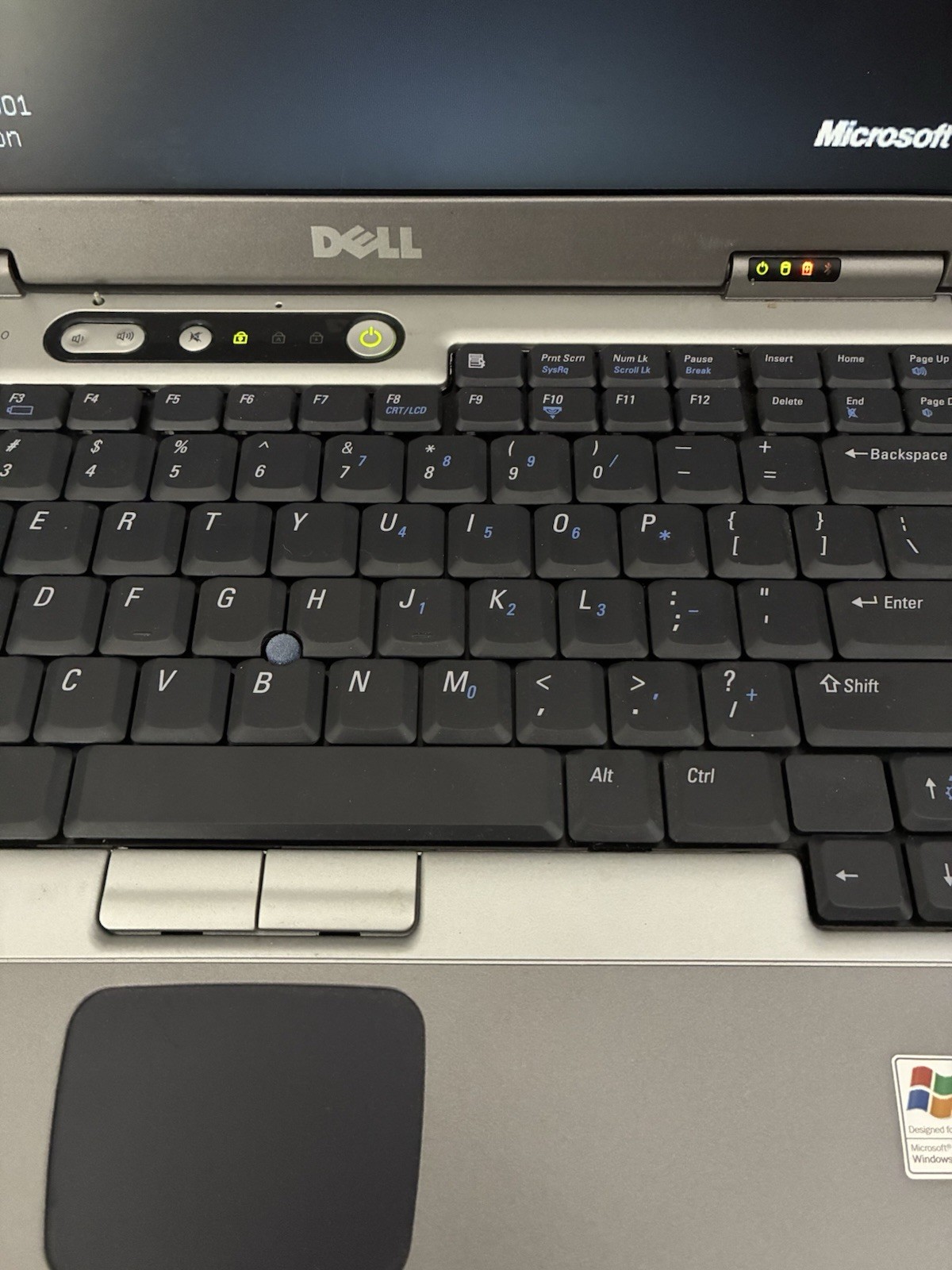 Vintage Dell Latitude D600 Laptop WinXP Pro 14″ Model PP05L