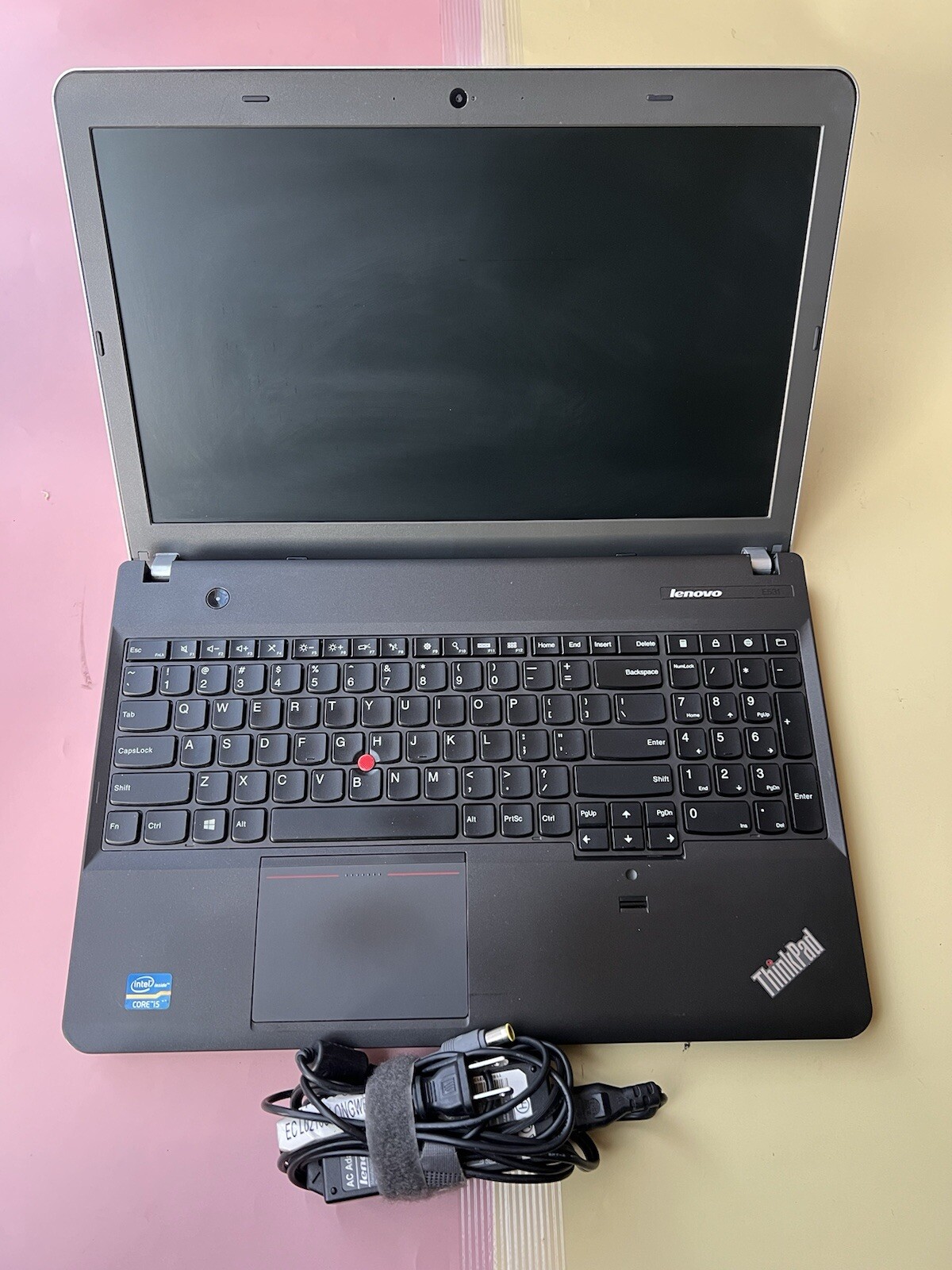 LENOVO ThinkPad E531 15.6” Core i5-3230M 2.60GHz 8GB RAM 500GB HDD HDMI WEBCAM